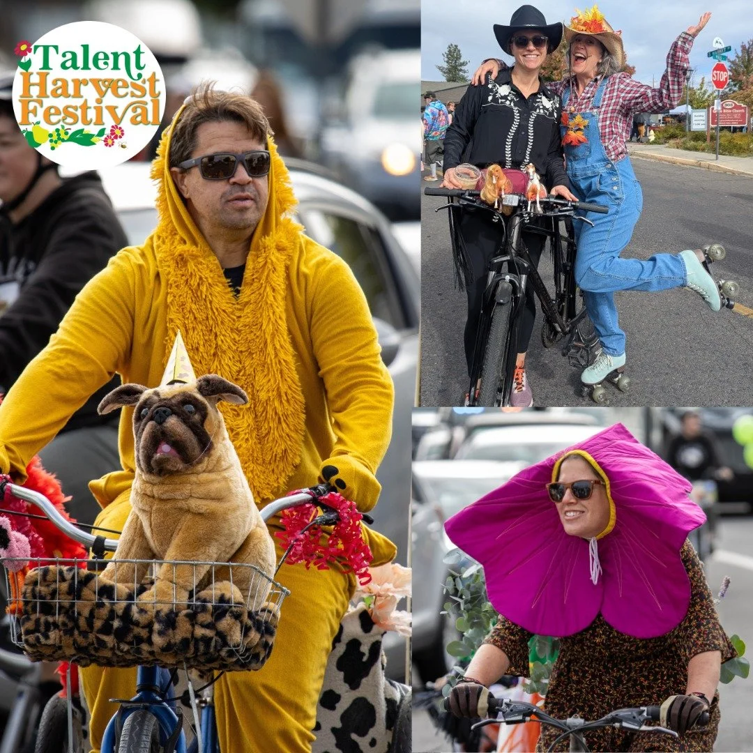 🚲 The Wheely Fun Parade is back for year two. Bikes. Skateboards. Wagons. Strollers. Scooters. If it rolls and you can decorate it, you're IN. The second annual Wheely Fun Parade returns October 3 as part of the Talent Harvest Festival &mdash; and w