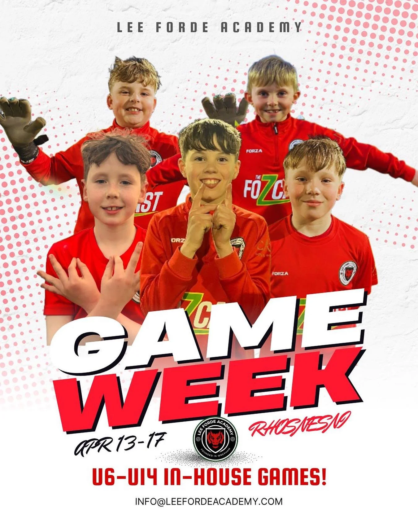 An exciting week at our academy awaits! 🤩

After a successful trial run a while back, this week marks the return of our academy games week! 

To give our players a chance to play in a realistic academy gameday environment, one coaching staff have wo