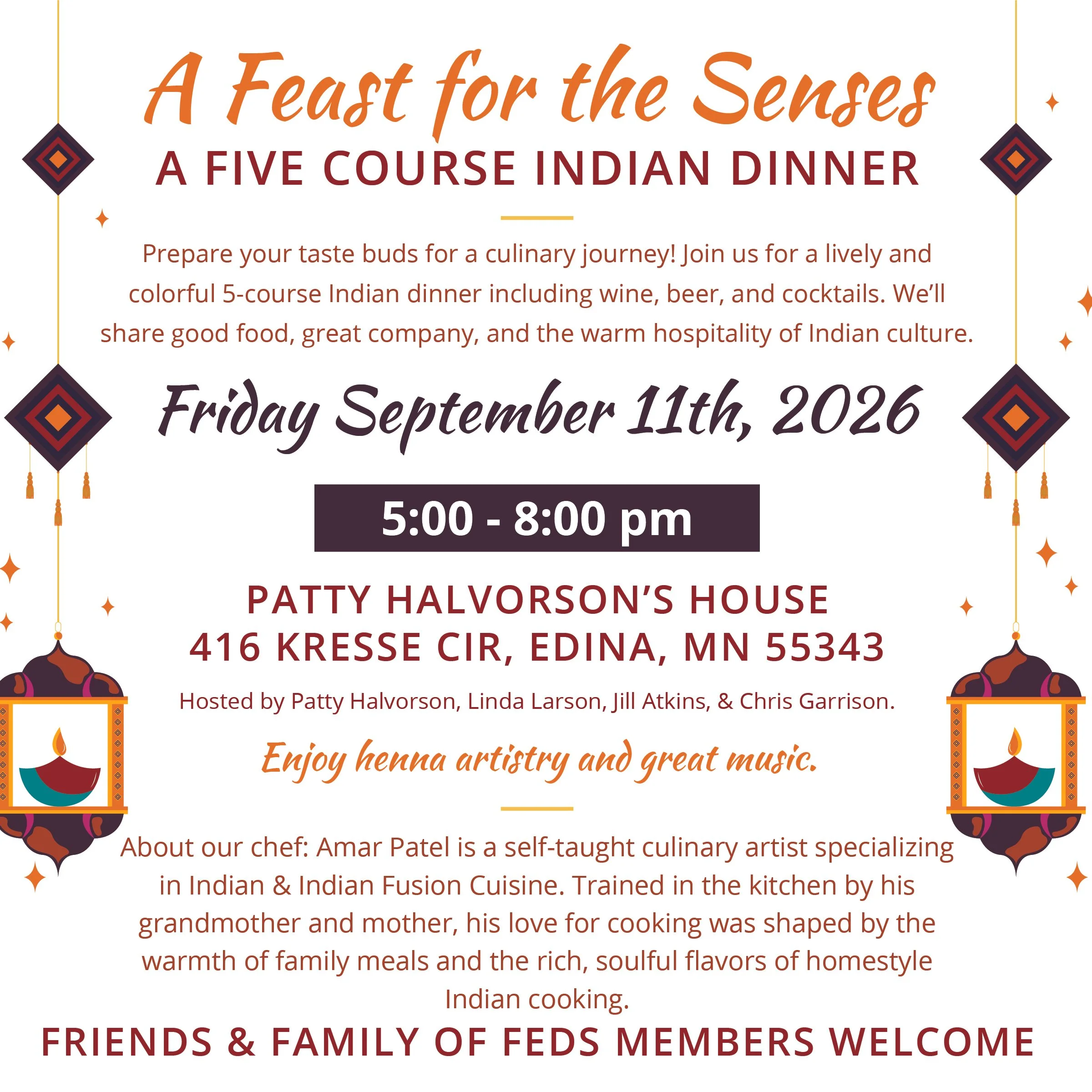 Five-Course Indian Dinner