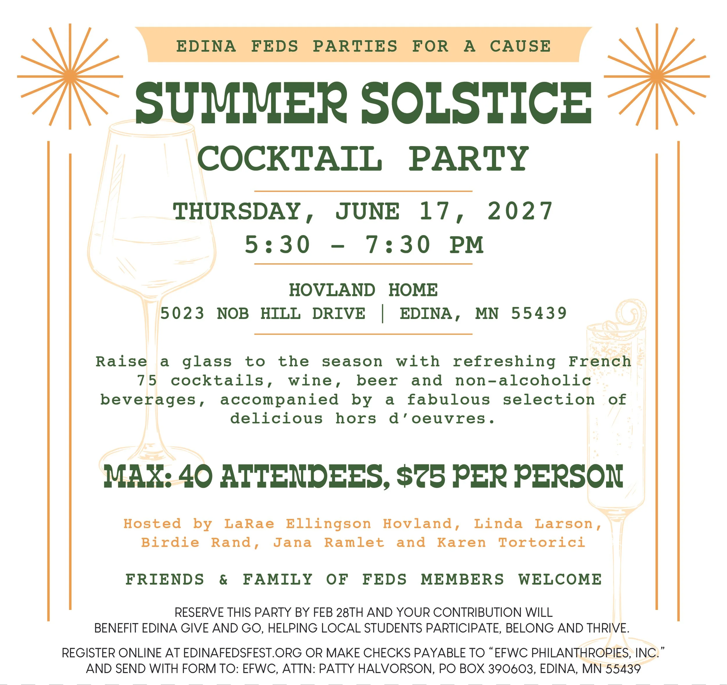 Summer Solstice Cocktail Party