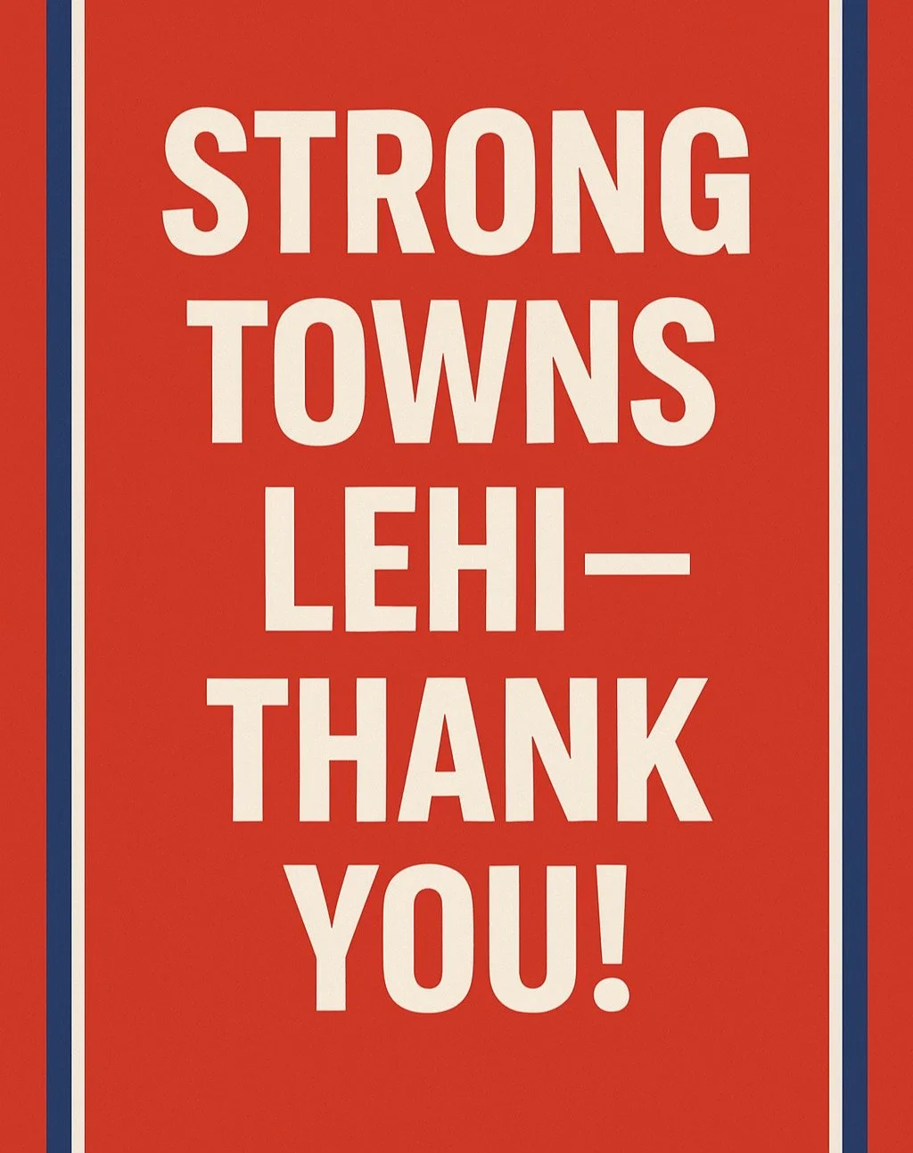 STRONG TOWNS LEHI&mdash;THANK YOU!

This morning I had the chance to walk Main Street with the @strongtownslehi team and talk through some of the big questions facing our city.

We covered everything from zoning and infrastructure to downtown revital