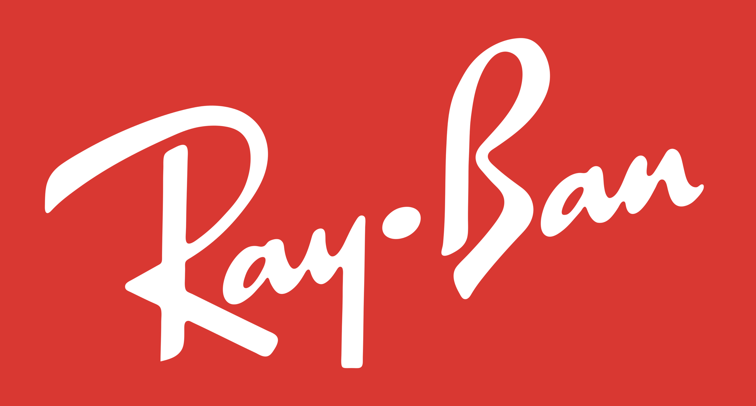 logo animado: ray-ban
