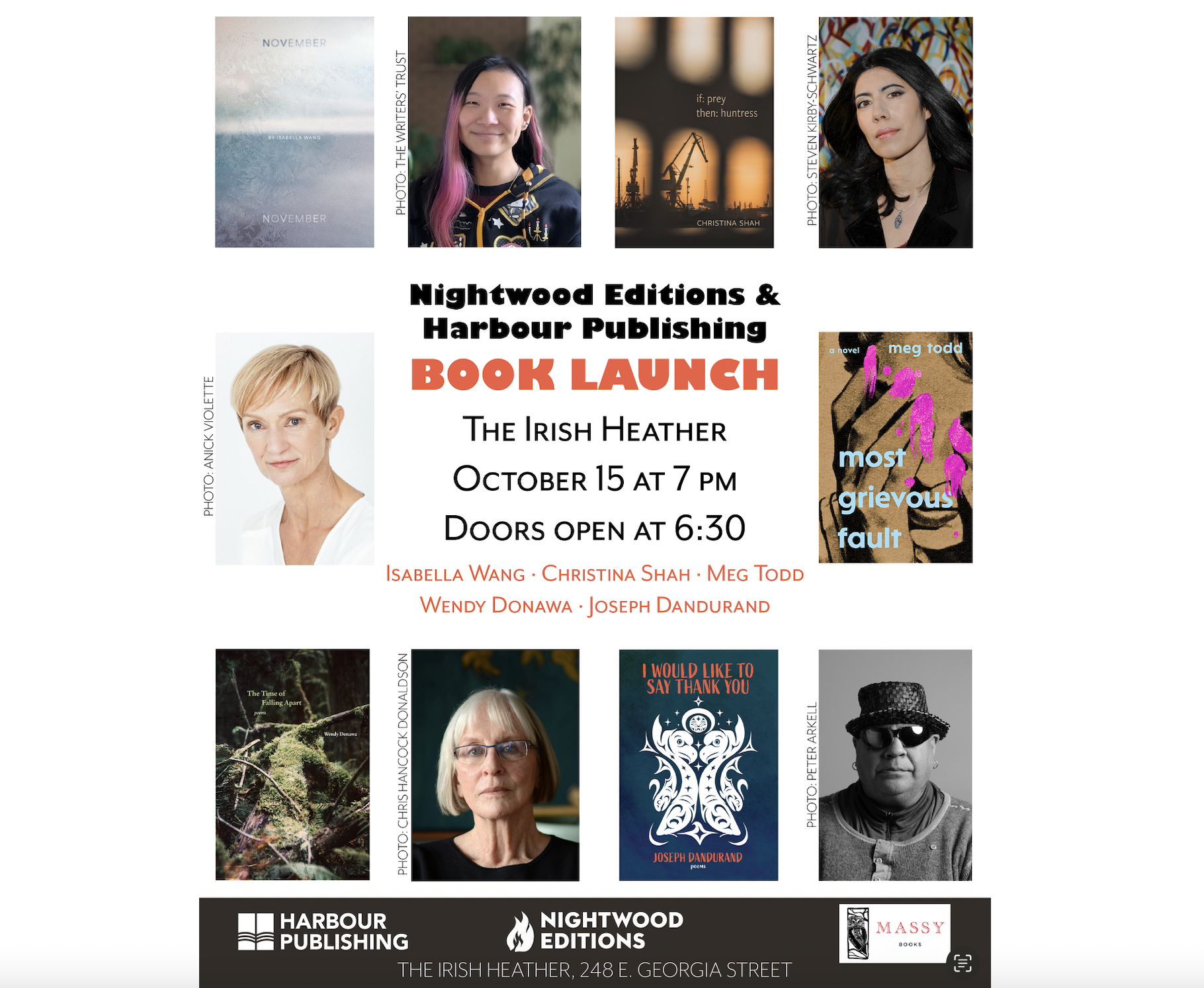 Book Launch at the Irish Heather