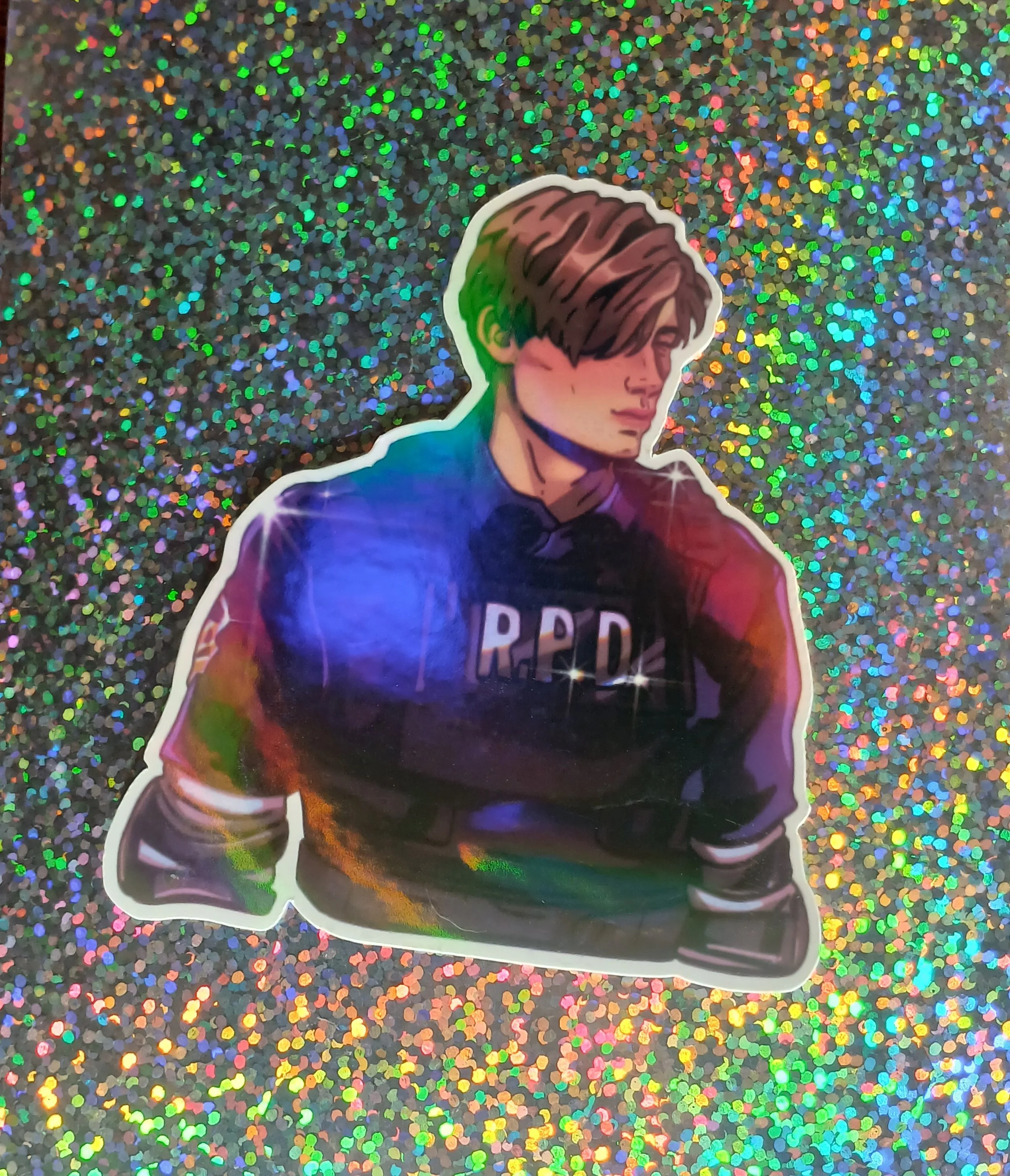 Re2 Leon (rainbow holographic)