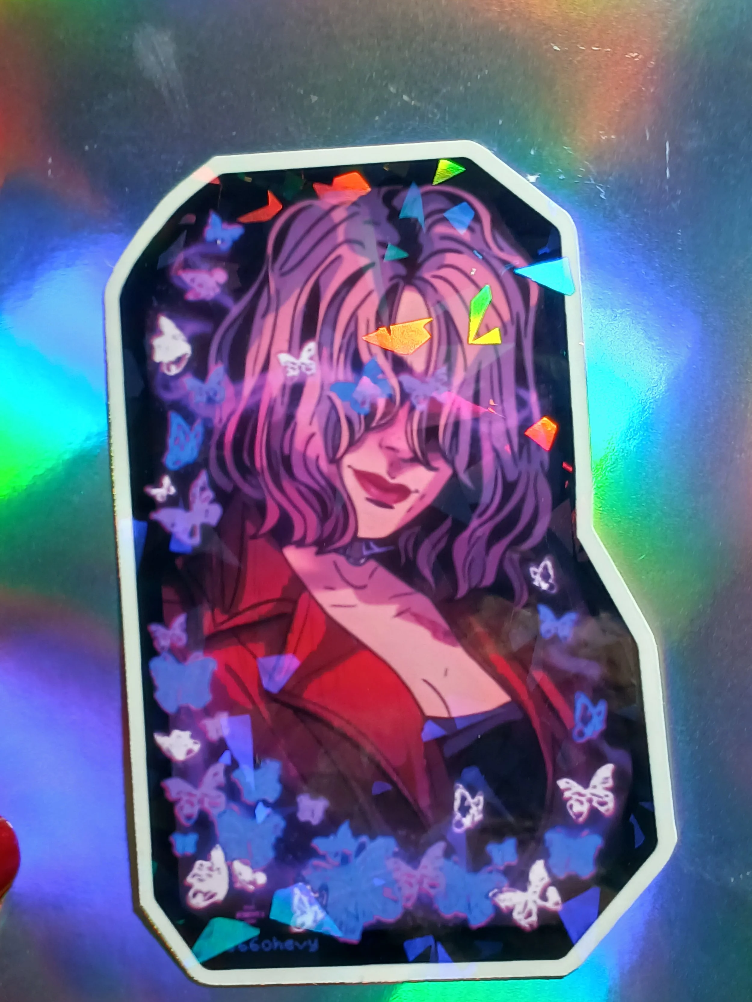 Butterfly Maria (glass holographic)