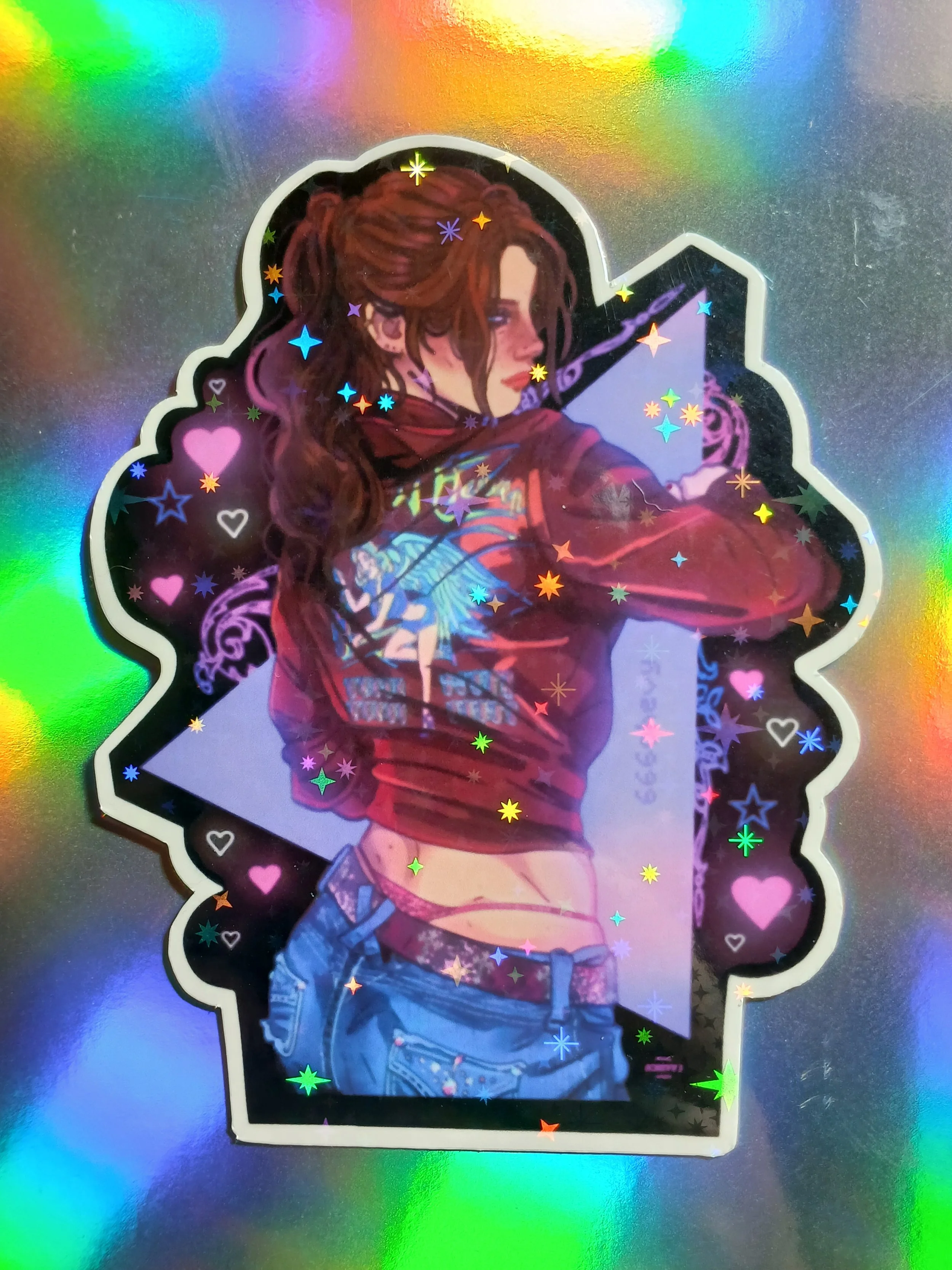 Pink Claire (star holographic)