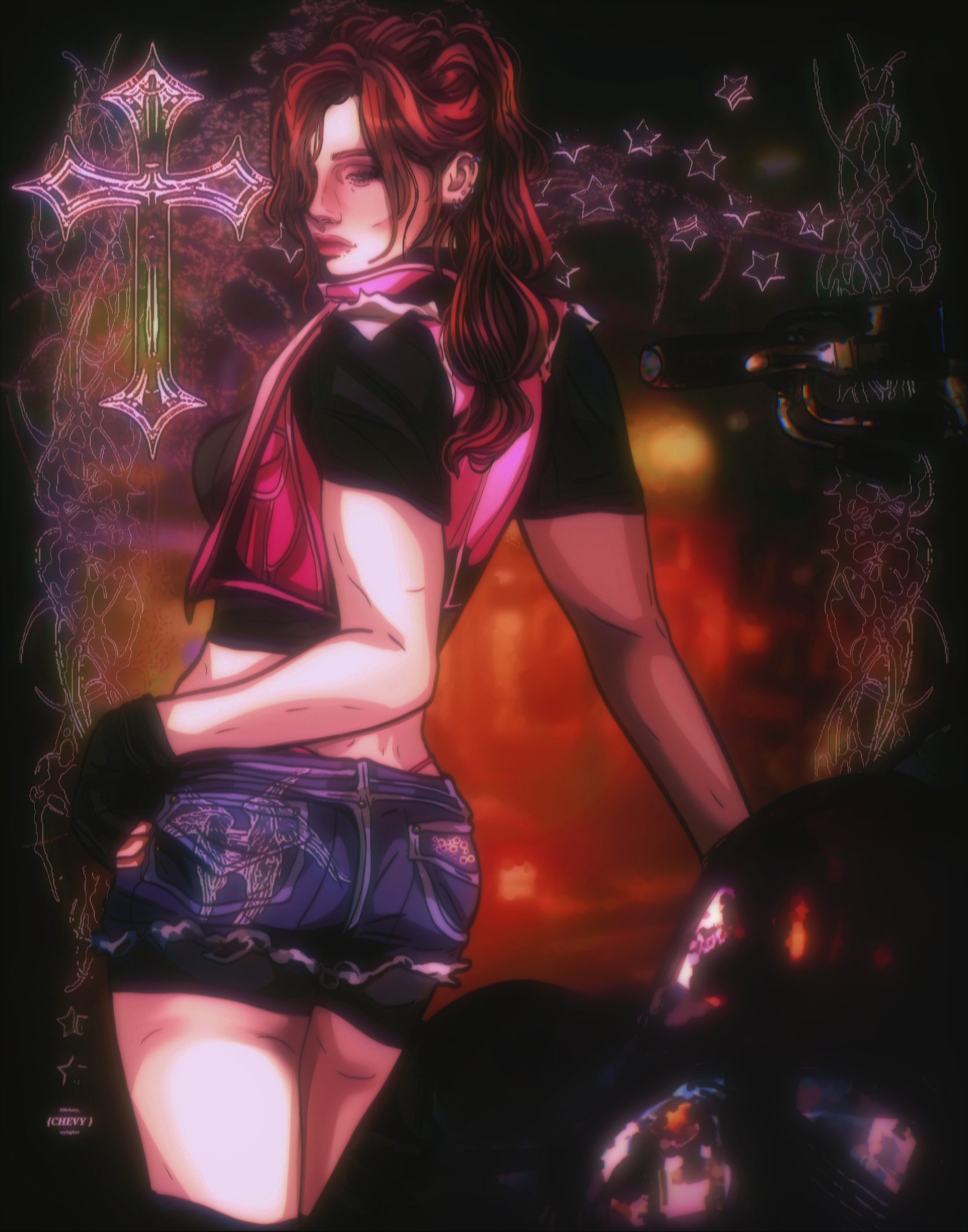 RE2 Claire graphic 8.5x11