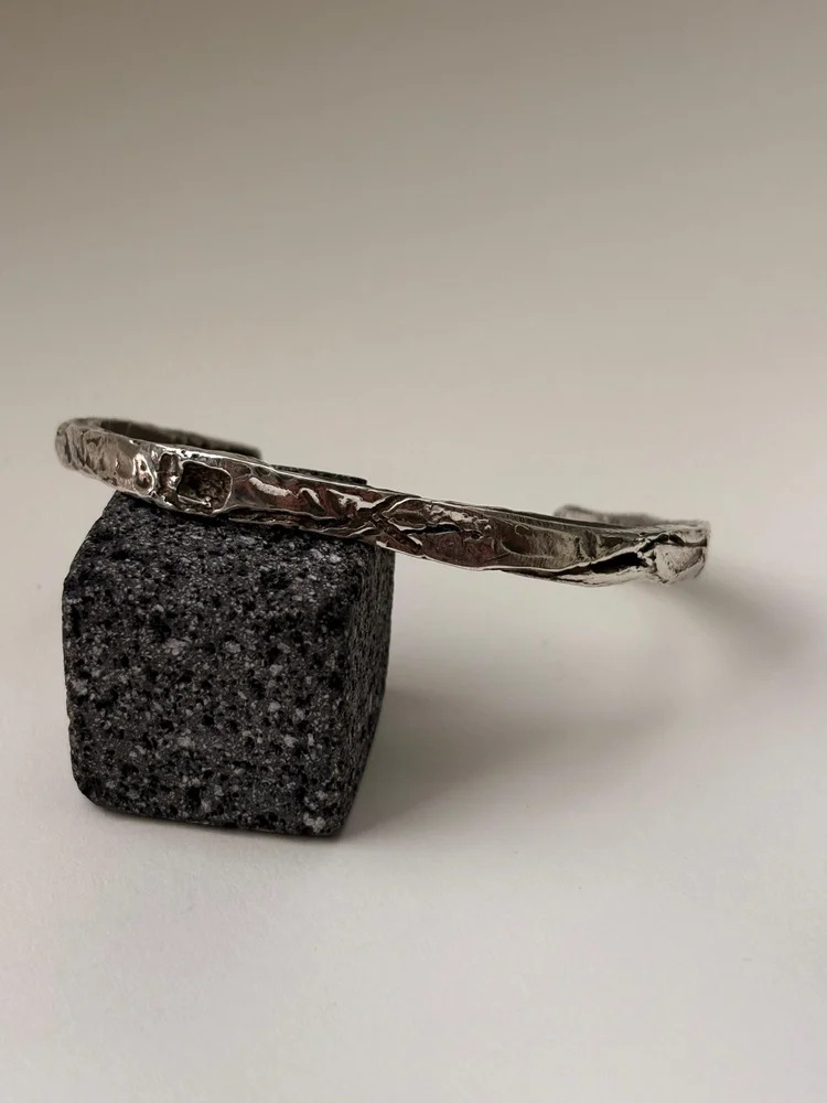 Ziran Cuff Sterling Hover