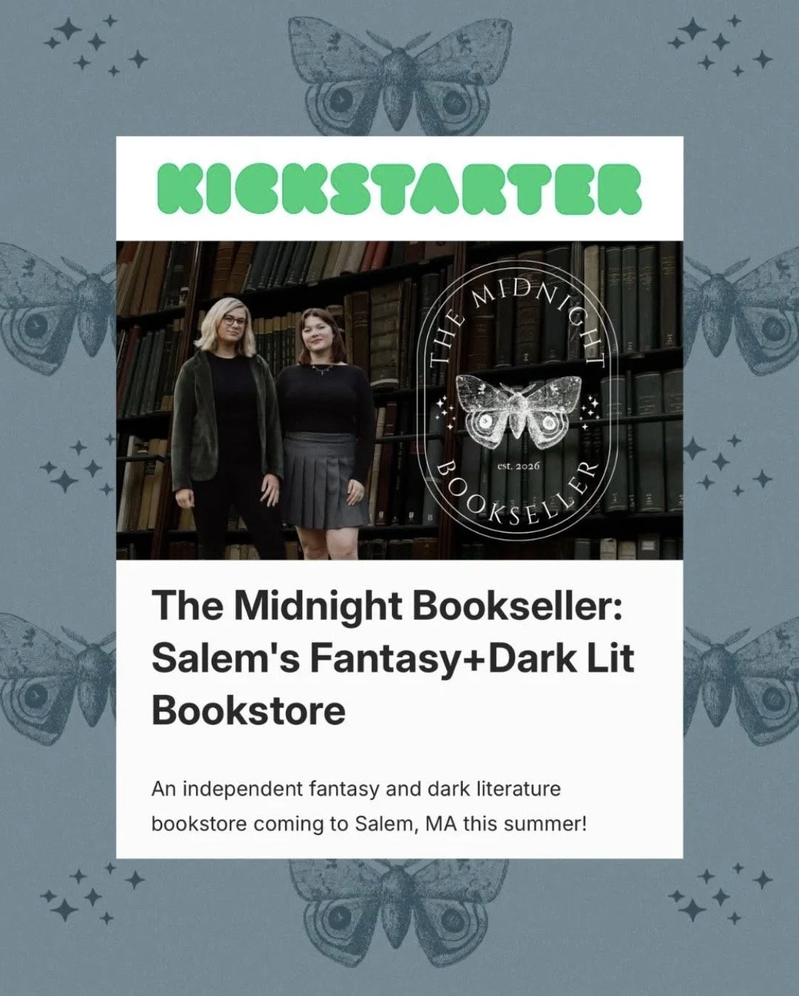Our Kickstarter is Live!