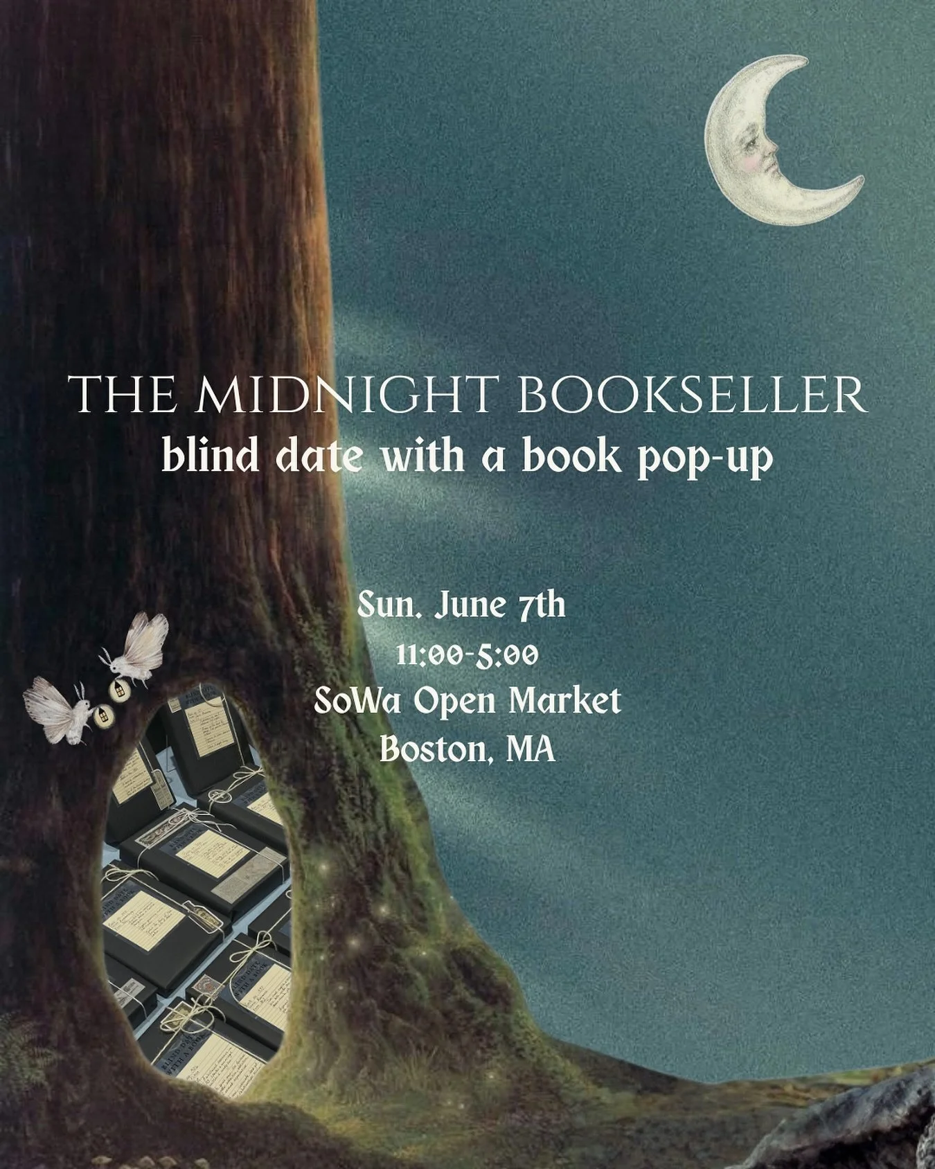 Come see us in Boston on Sunday!
.
.
.
#themidnightbookseller #indiebookstore #independentbookstore #newbookstore #newbookshop #fantasybookstore #fantasybookshop #fantasybooks #horrorbookstore #darkliterature #darkacademia #darkacademiabooks #salembo