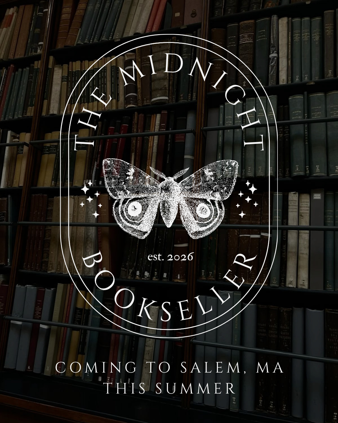 The Midnight Bookseller coming to Salem, MA this summer