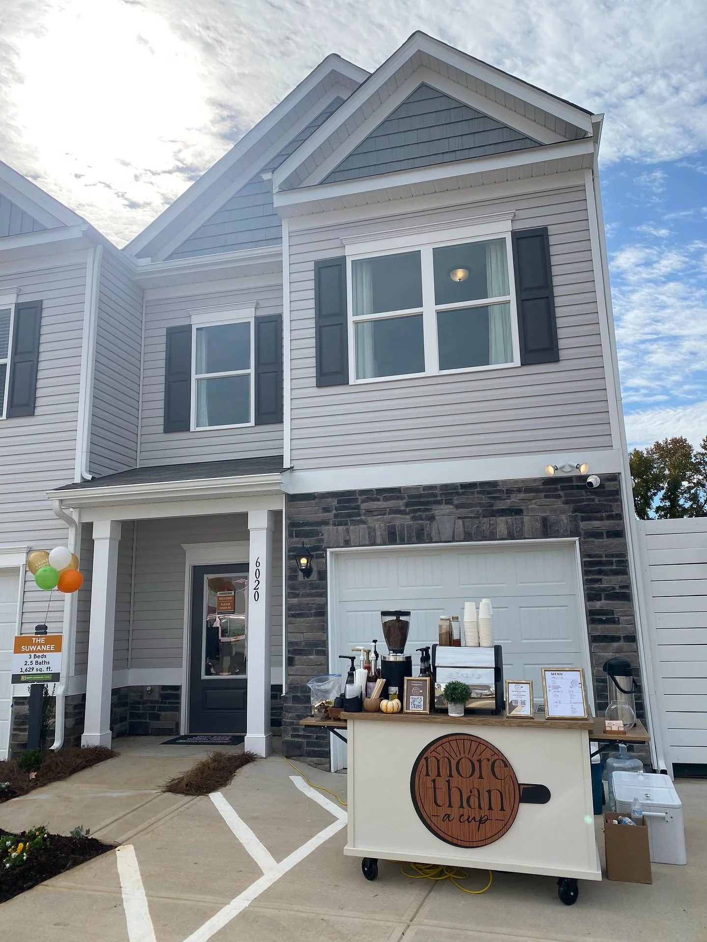 We had the joy of bringing the coffee experience to Hickory Glen by Smith Douglas&rsquo;s model home grand opening! 🏠✨

From hot chais to cozy lattes, we loved being part of the event and welcoming guests with something More Than A Cup. ☕️🏠

Celebr