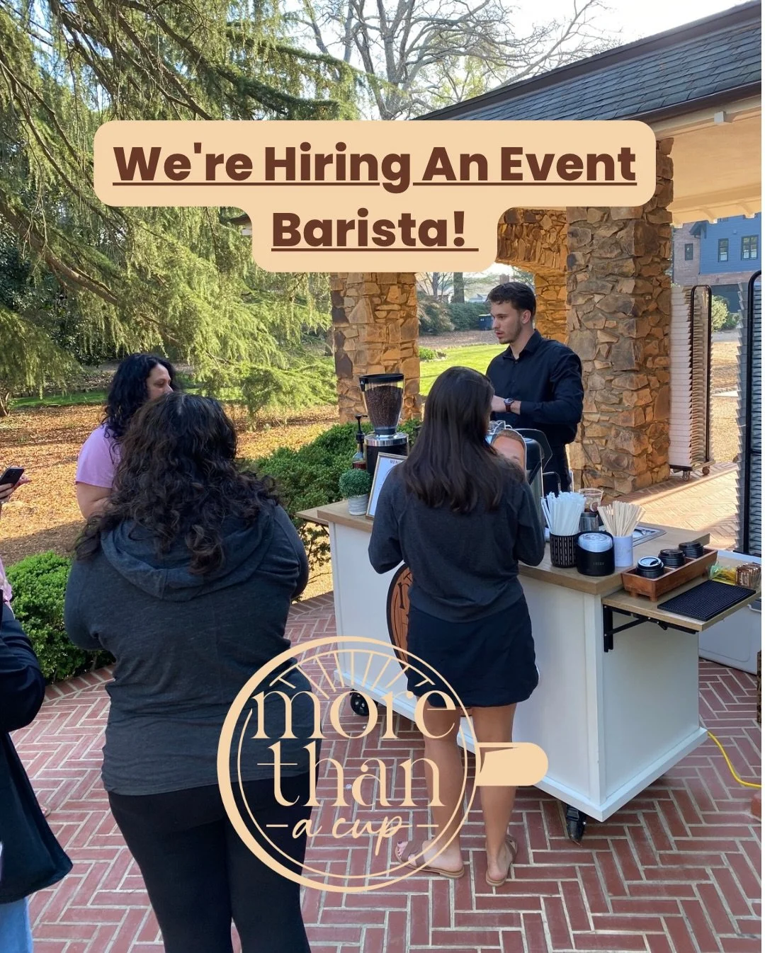 We&rsquo;re growing, and we&rsquo;re looking for someone who gets what it&rsquo;s all about.

Not just a drink. The moment. The way a perfectly made drink can shift someone&rsquo;s whole day. The way hospitality, done right, feels like being taken ca