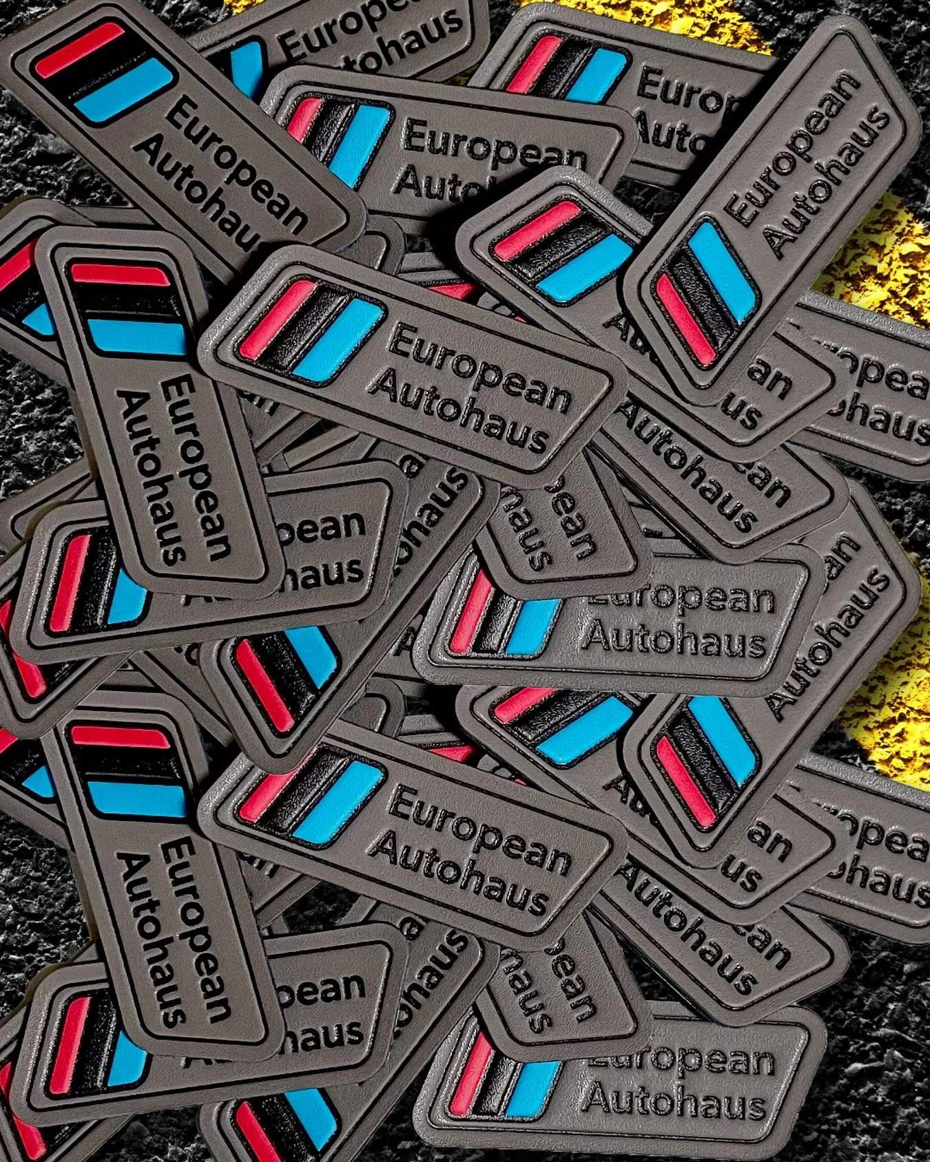 Custom leather patches for European Autohaus!

#spokane #spokanewa #spokanewashington