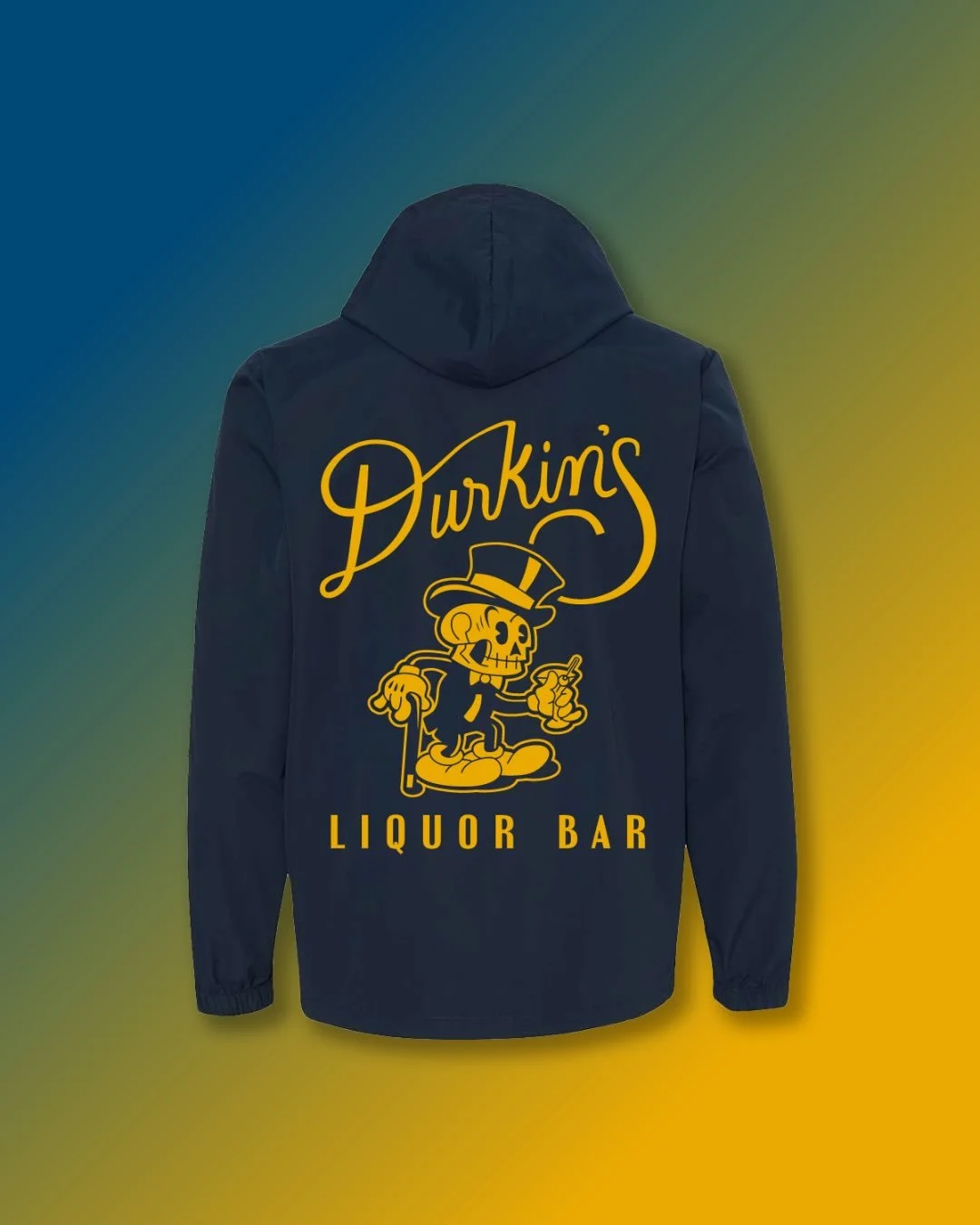 Custom windbreaker jacket for @durkins_liquor_bar 

#durkinsliquorbar #thirdkinddesign #spokanedesign #spokane