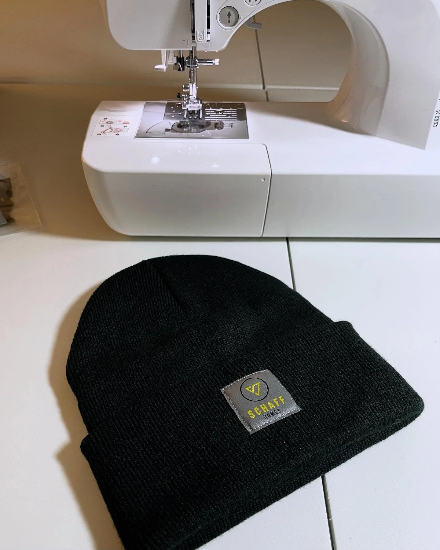 Custom beanies for @schaff_homes 

#schaffhomes #thirdkinddesign #spokane #spokanedesign