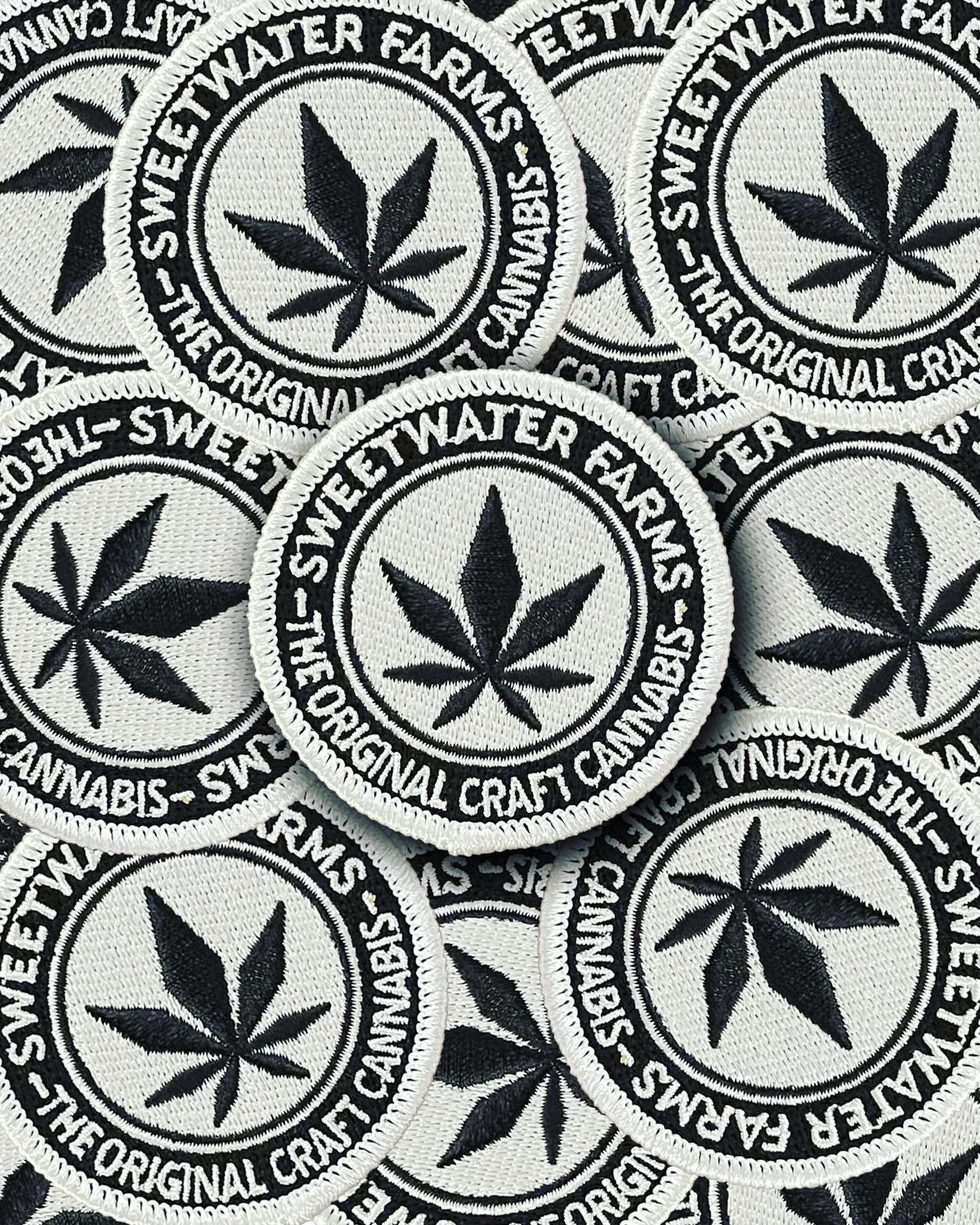 Custom embroidered patches for @sweetwaterfarmsmj 

#sweetwaterfarmsmj #thirdkinddesign #spokane #spokanedesign #spokanebusiness