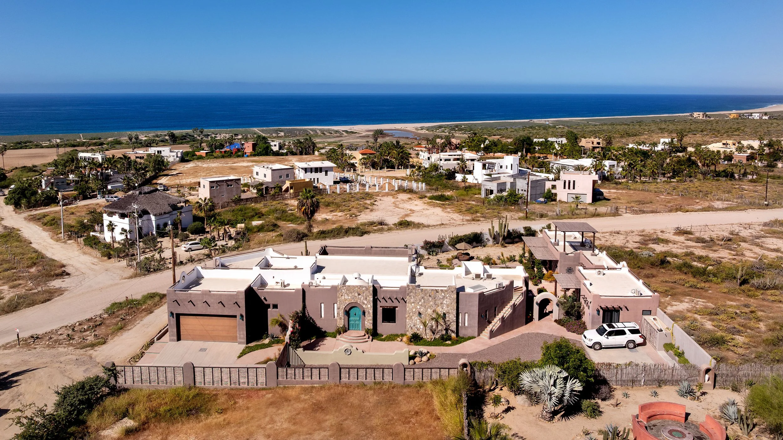 Casa Bohemia in Todos Santos with ocean views