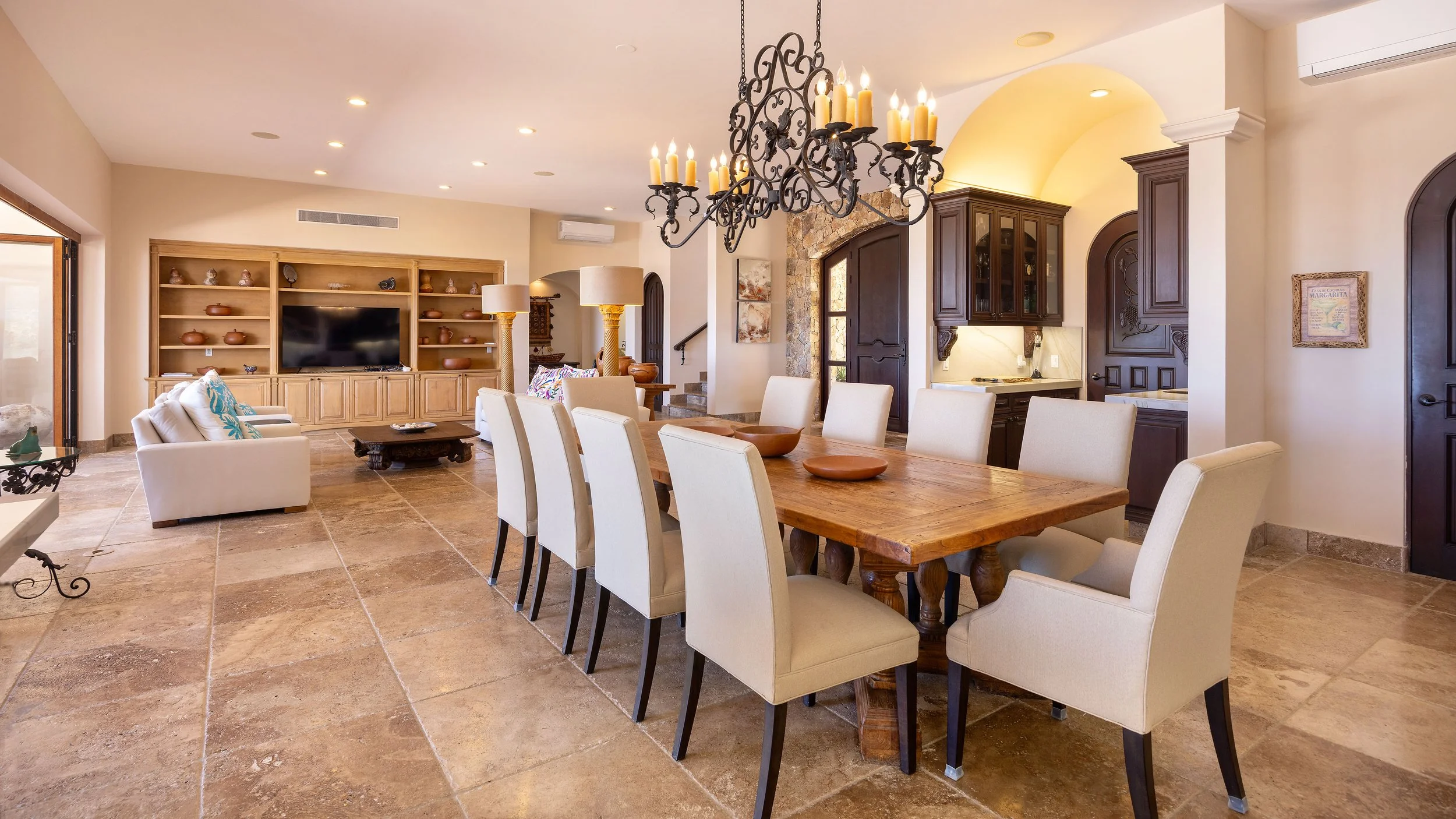 Palmilla-style architecture in Pacific oceanfront estate