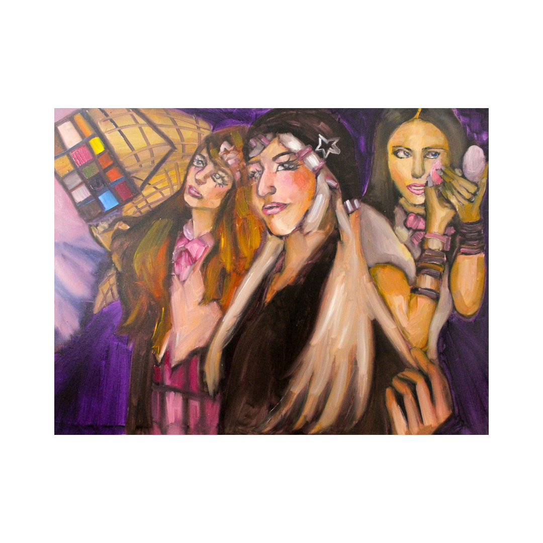 'Bedazzled Girlies' Print