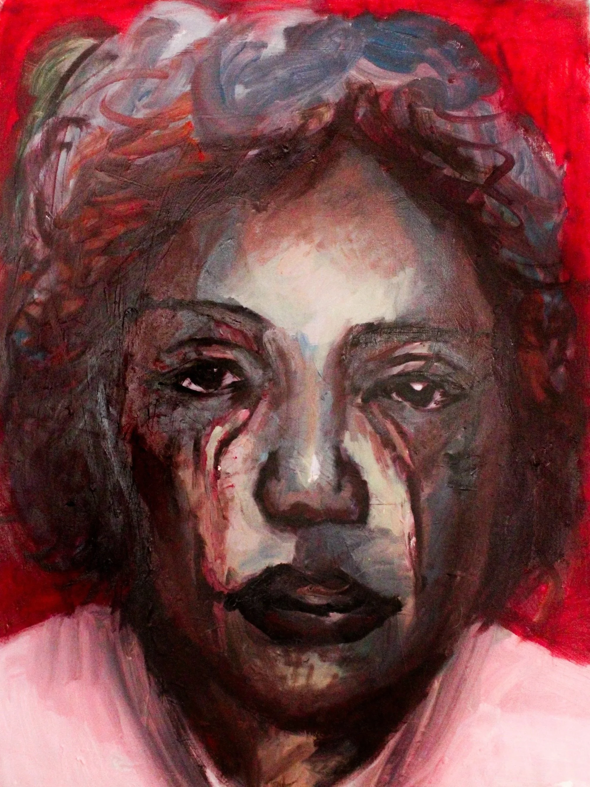 Self-Portrait Of My Tearful Face