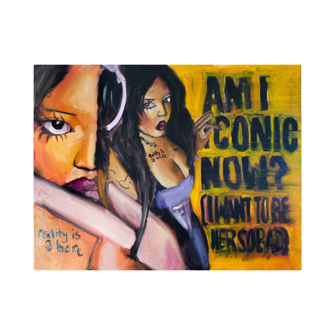 'Am I Iconic' Print