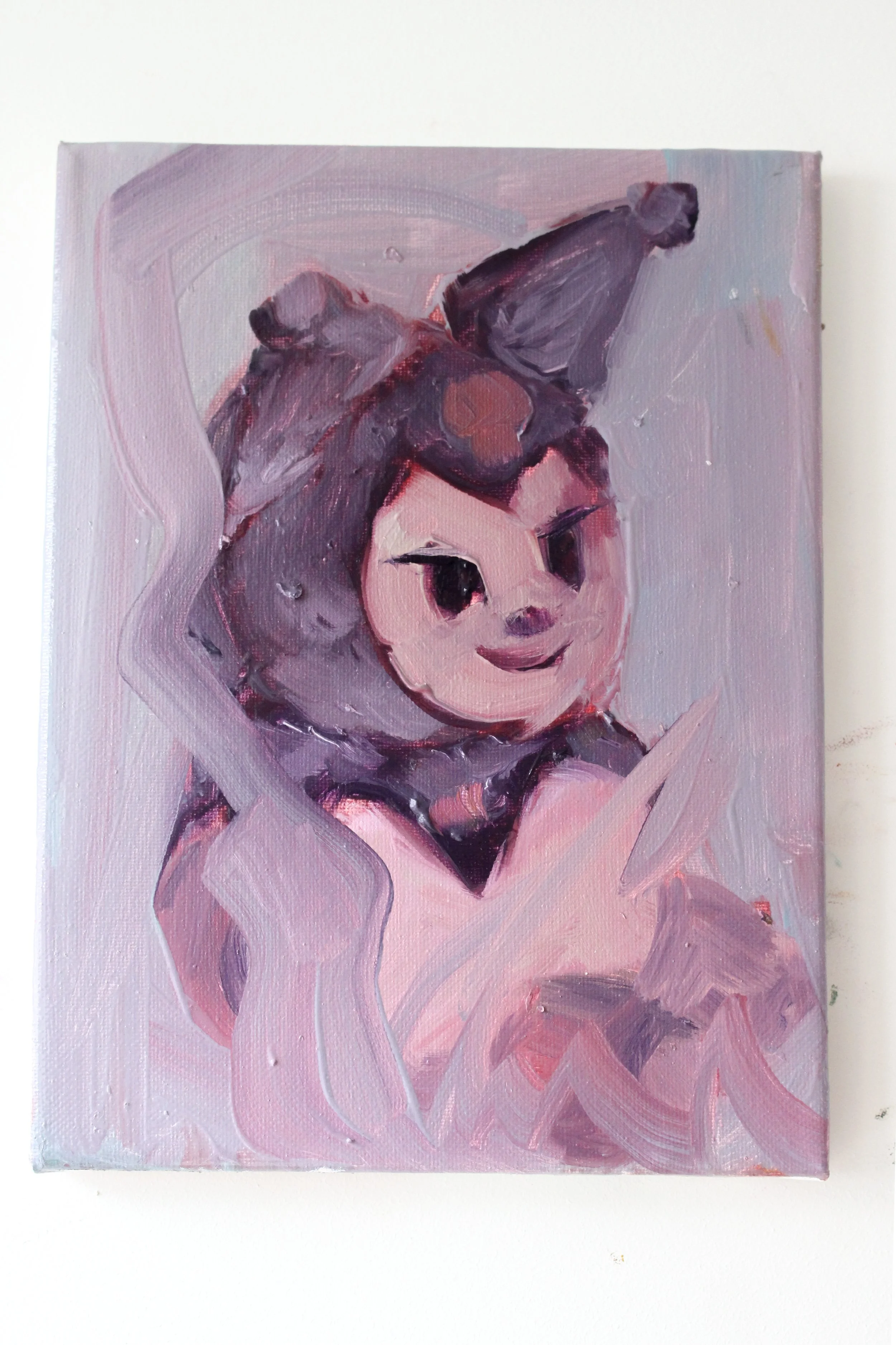 Demure Romi | Oil paint on canvas