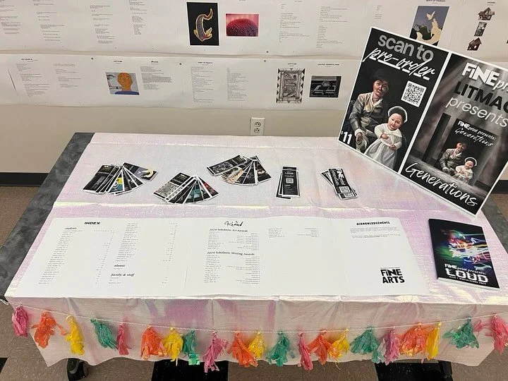 Thanks for everyone who showed up to our booth at the Evening of the Arts!