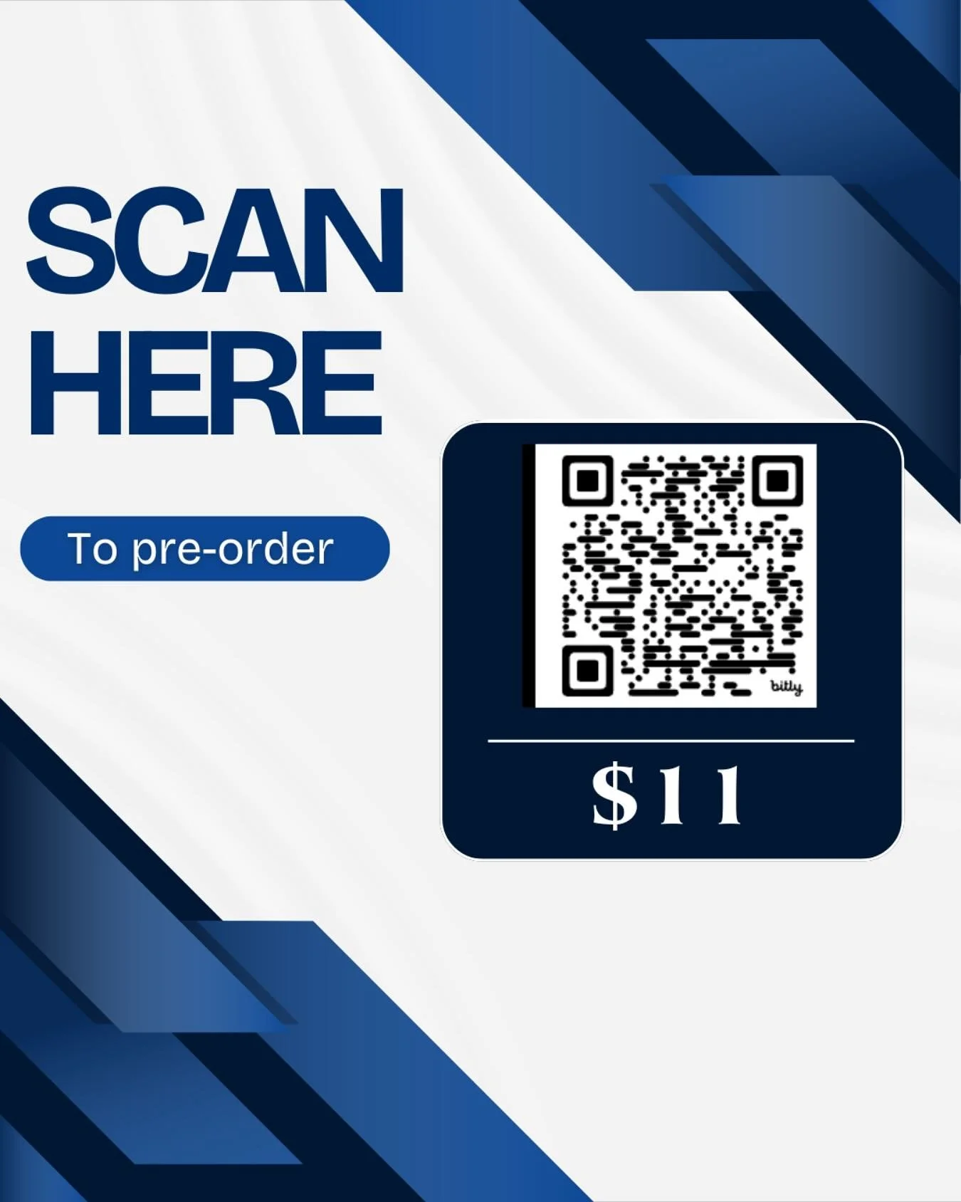 Pre-order price is $11 get it now! Or come to our booth at the Evening of the Arts March 26th :)