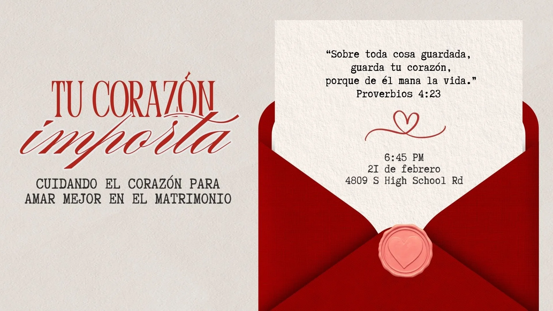 Conexión Matrimonial: Tu Corazón Importa