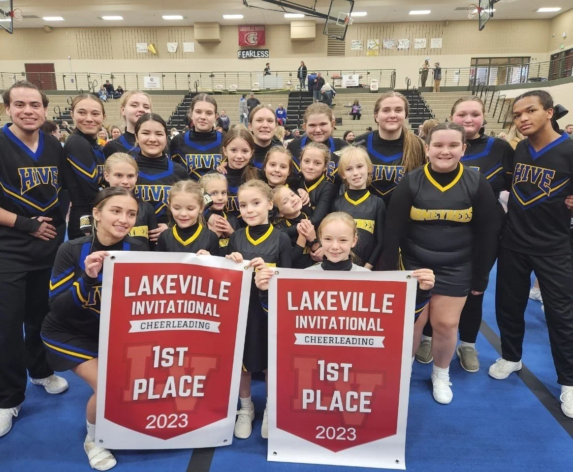 November 4th, 2023: Lakeville
- Big Lake Hive: 1st place
- Big Lake Honeybees: 1st place