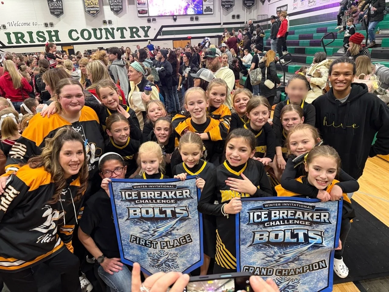January 24th 2026: Maple Lake -  Big Lake Honeybees: 1st place  & Grand Champs