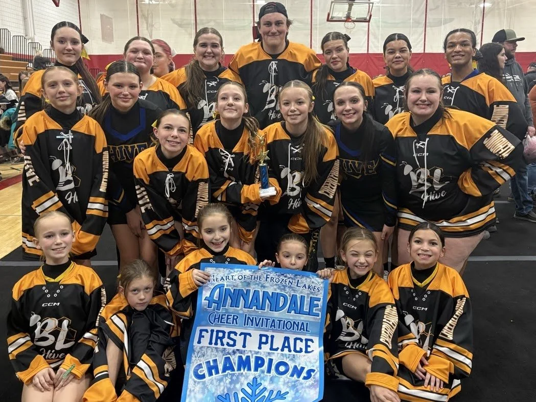 January 11th, 2025: Annandale
- Big Lake Hive: 2nd place
- Big Lake Honeybees: 1st place