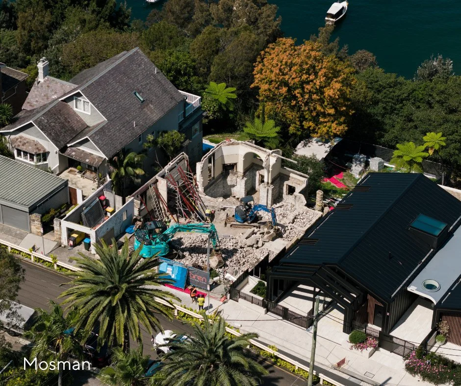 We're under construction in two of Sydney&rsquo;s most iconic locations.⁠
2026 is shaping up to be a big year, with projects underway in both Mosman and Bondi. In Mosman, we're delivering a full knock-down rebuild to make way for luxury apartments in