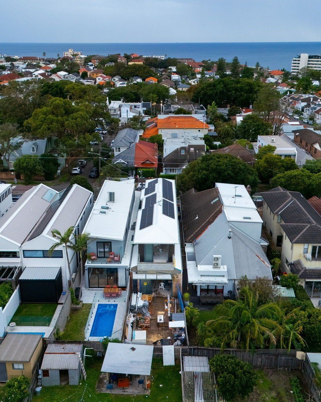 Progress is starting to speak for itself at our Bondi project.

What began as a tired existing home is quickly transforming into a contemporary coastal residence, with the exterior now taking shape and the interiors moving into the detailed finishing