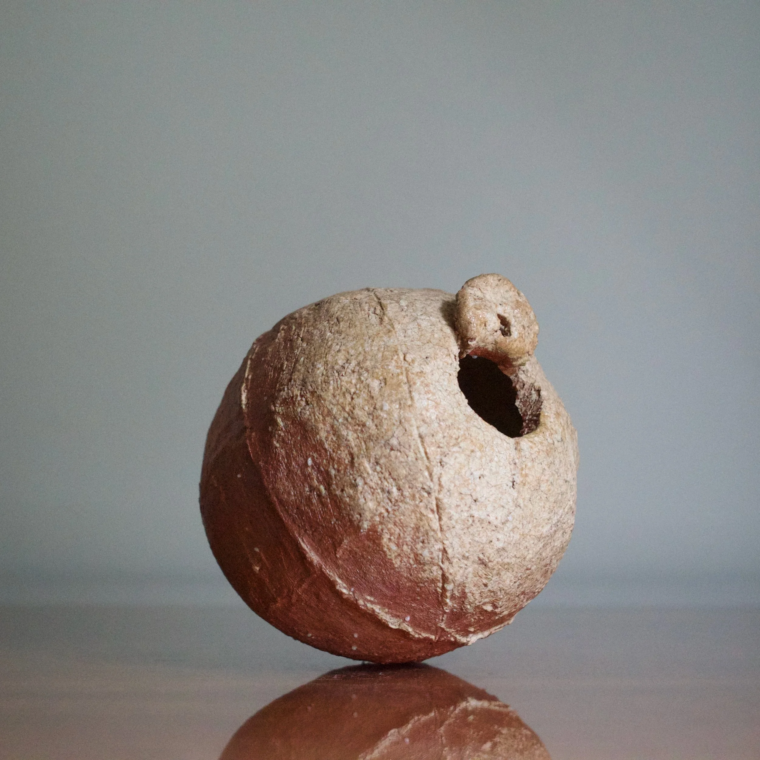 Hideki Yanashita Shigaraki paper balloon vase