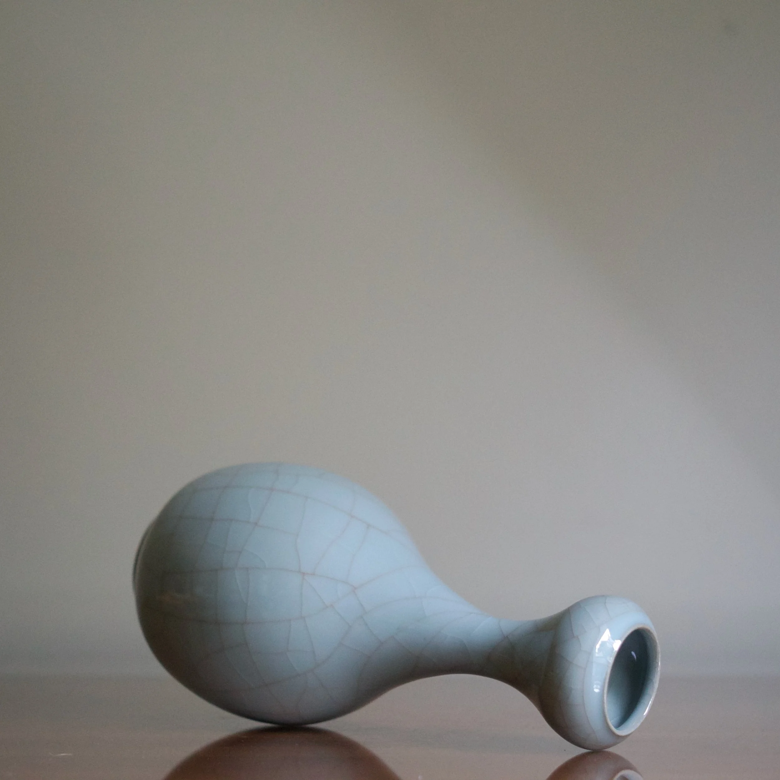 Shinobu Kawase celadon vase