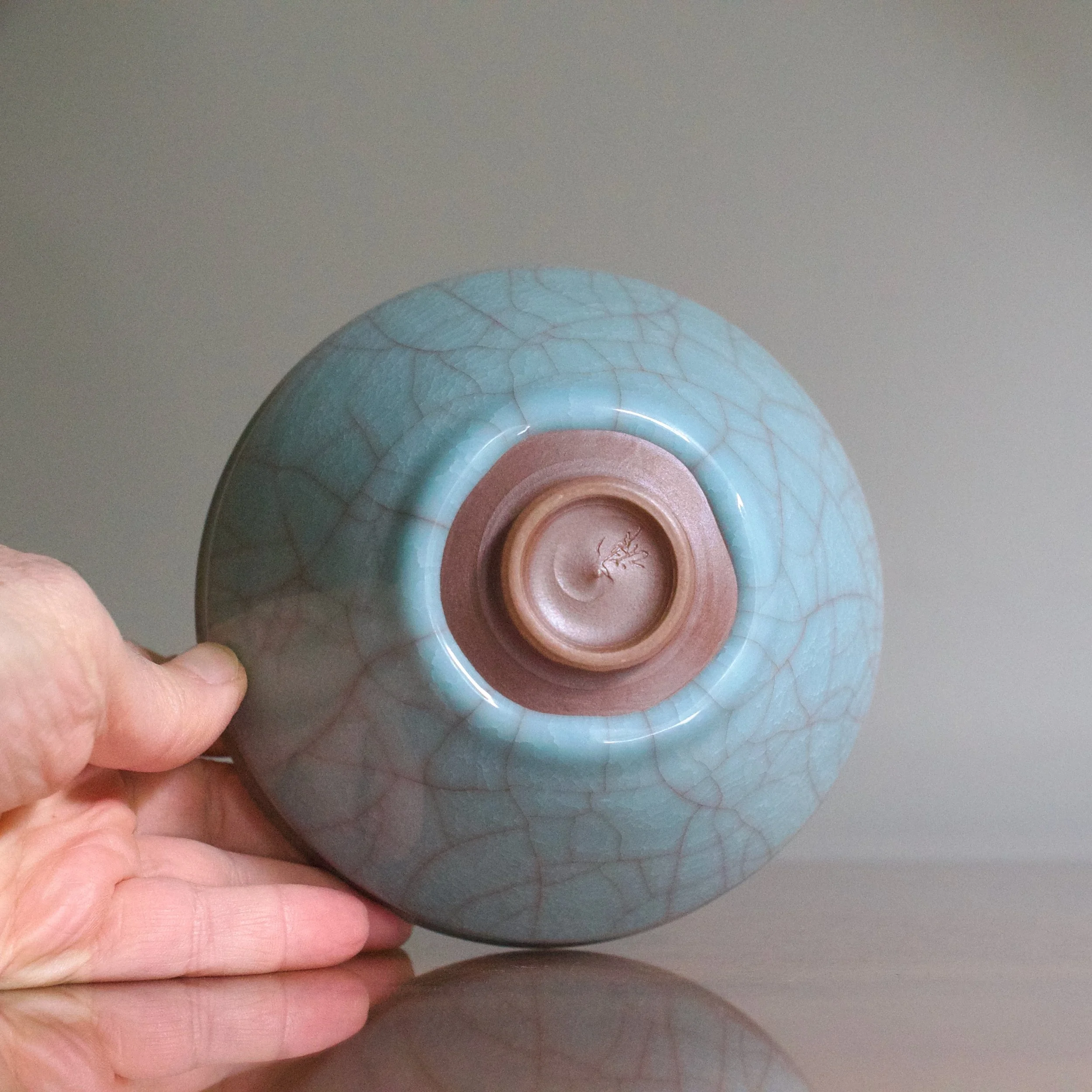 Uraguchi Masayuki celadon chawan tea bowl