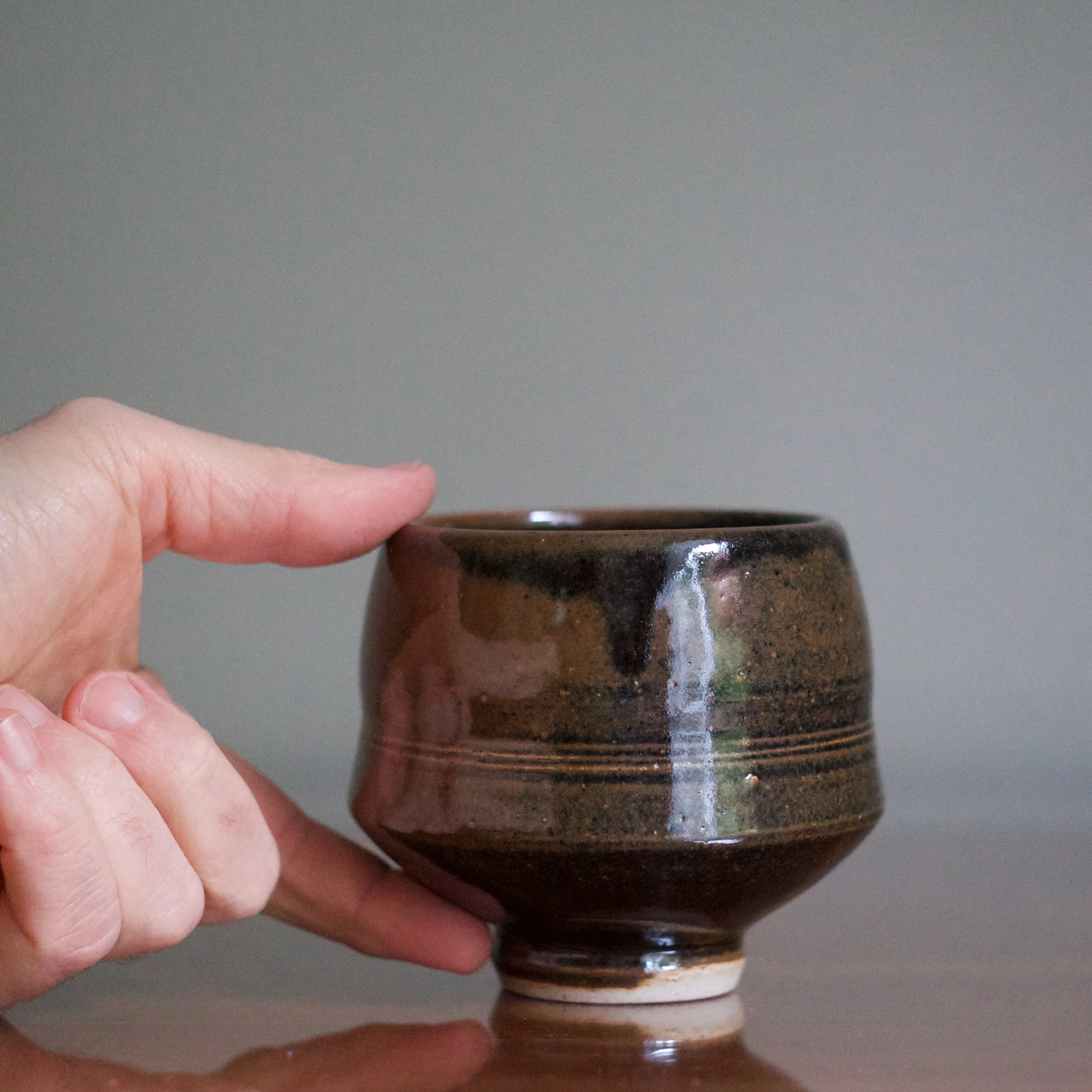 Wayne Ngan tenmoku tea bowl