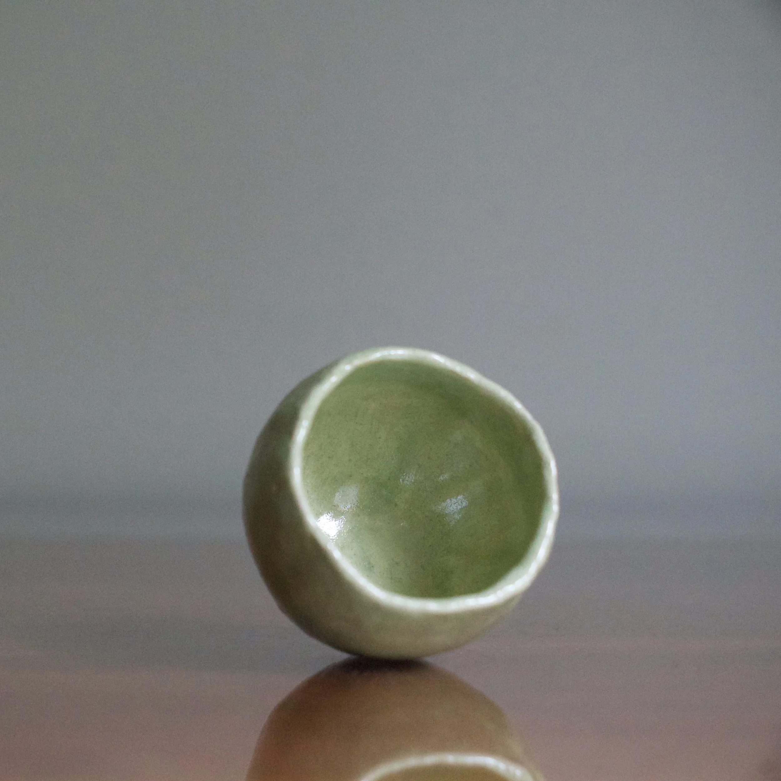 Hideki Yanashita jade raku guinomi 3