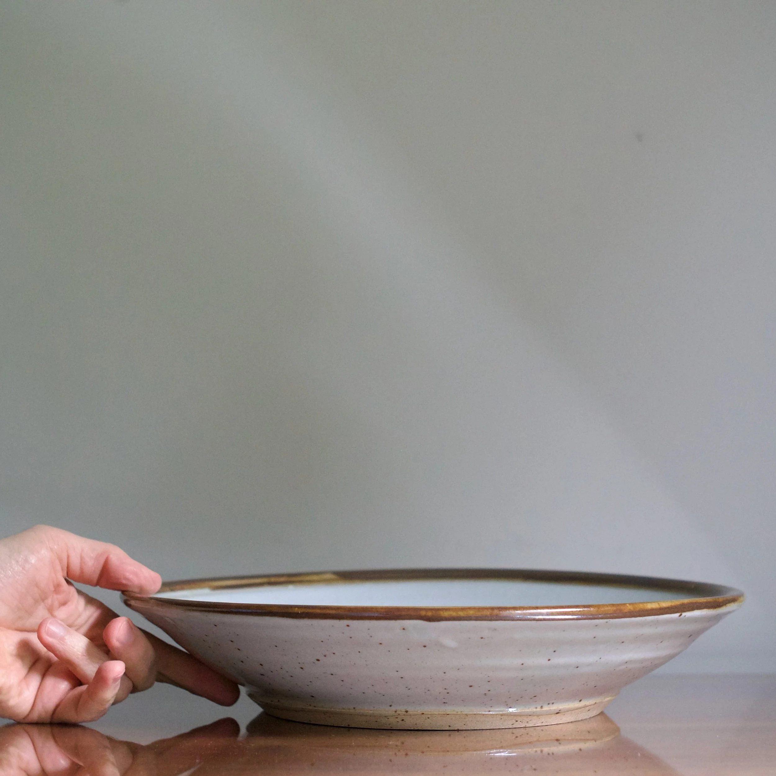 Wayne Ngan large bowl with bird