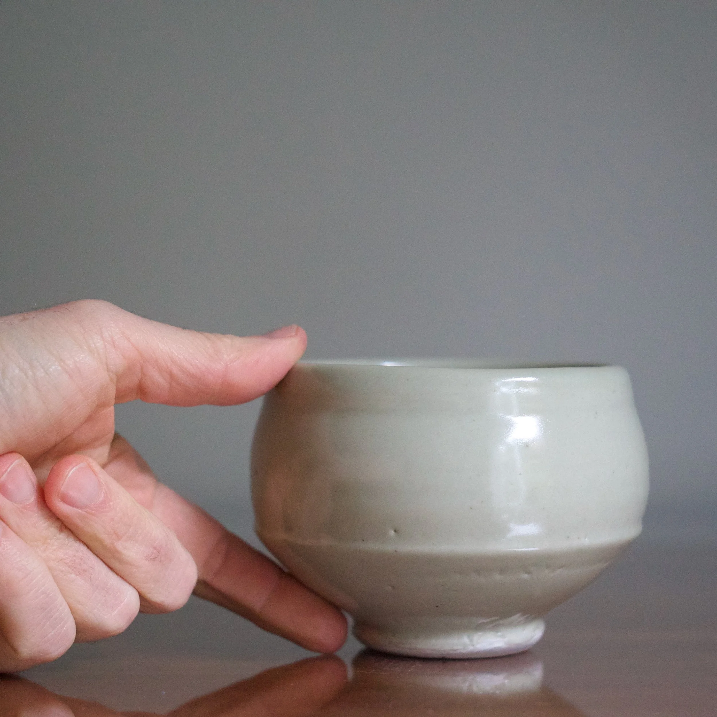 Wayne Ngan celadon tea bowl