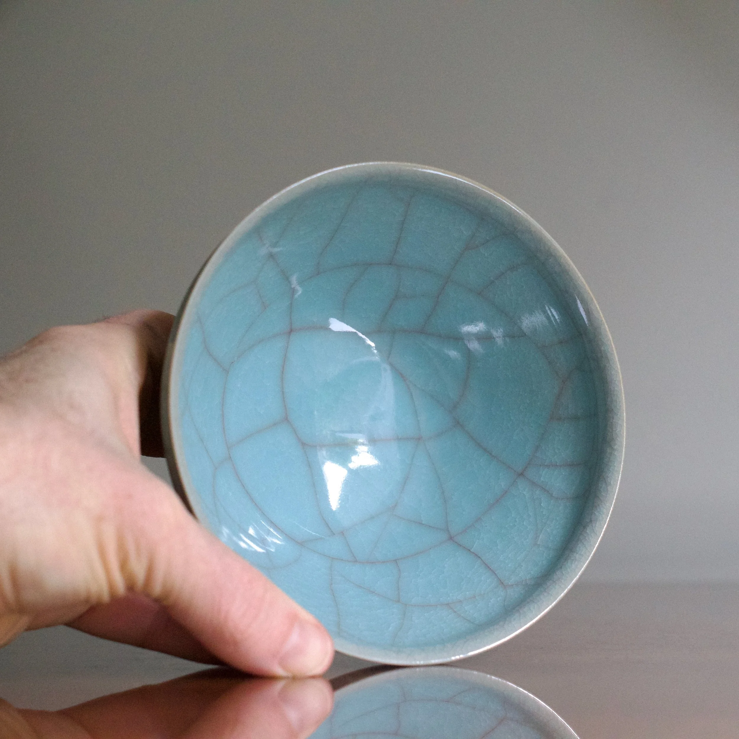 Uraguchi Masayuki celadon chawan tea bowl
