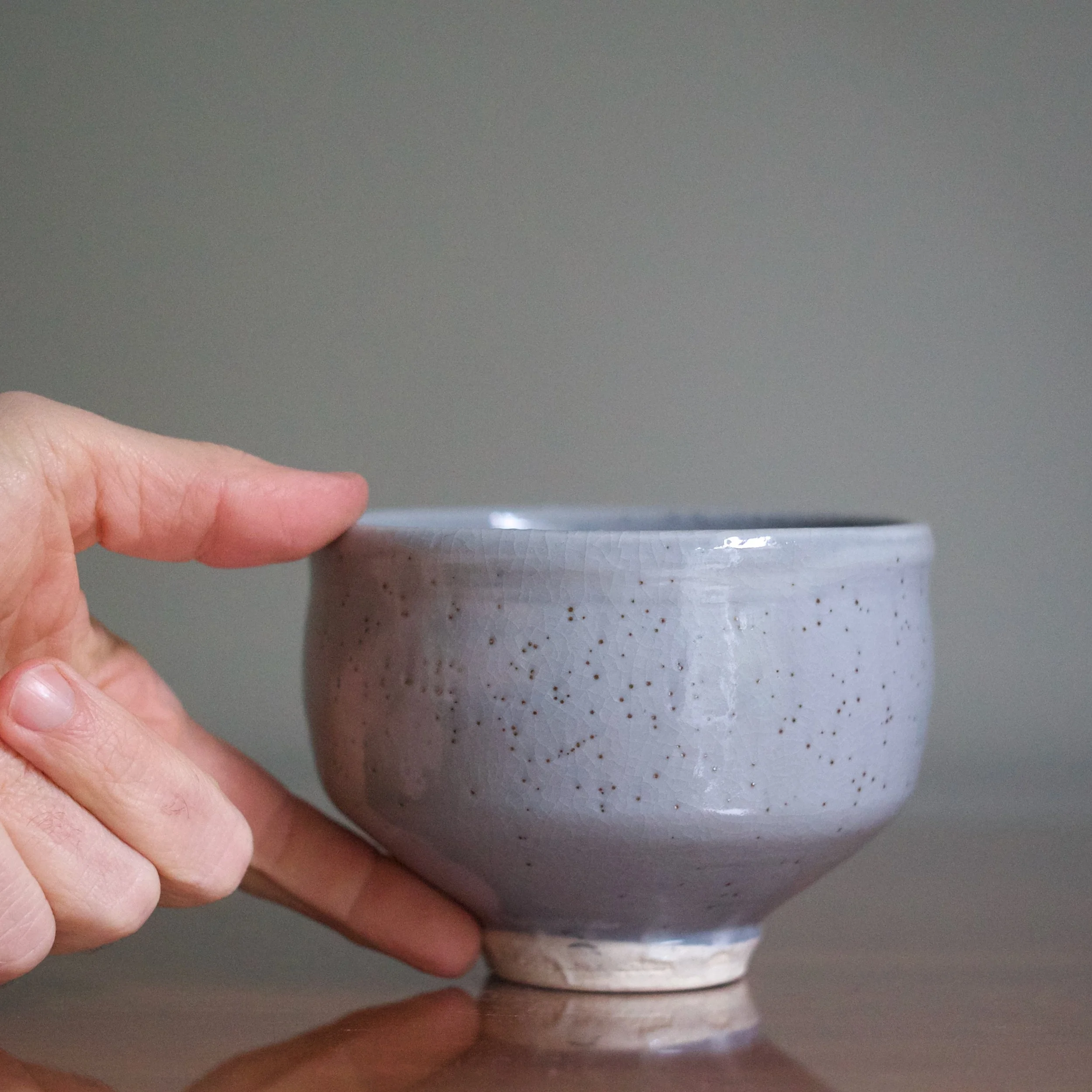 Wayne Ngan grey tea bowl