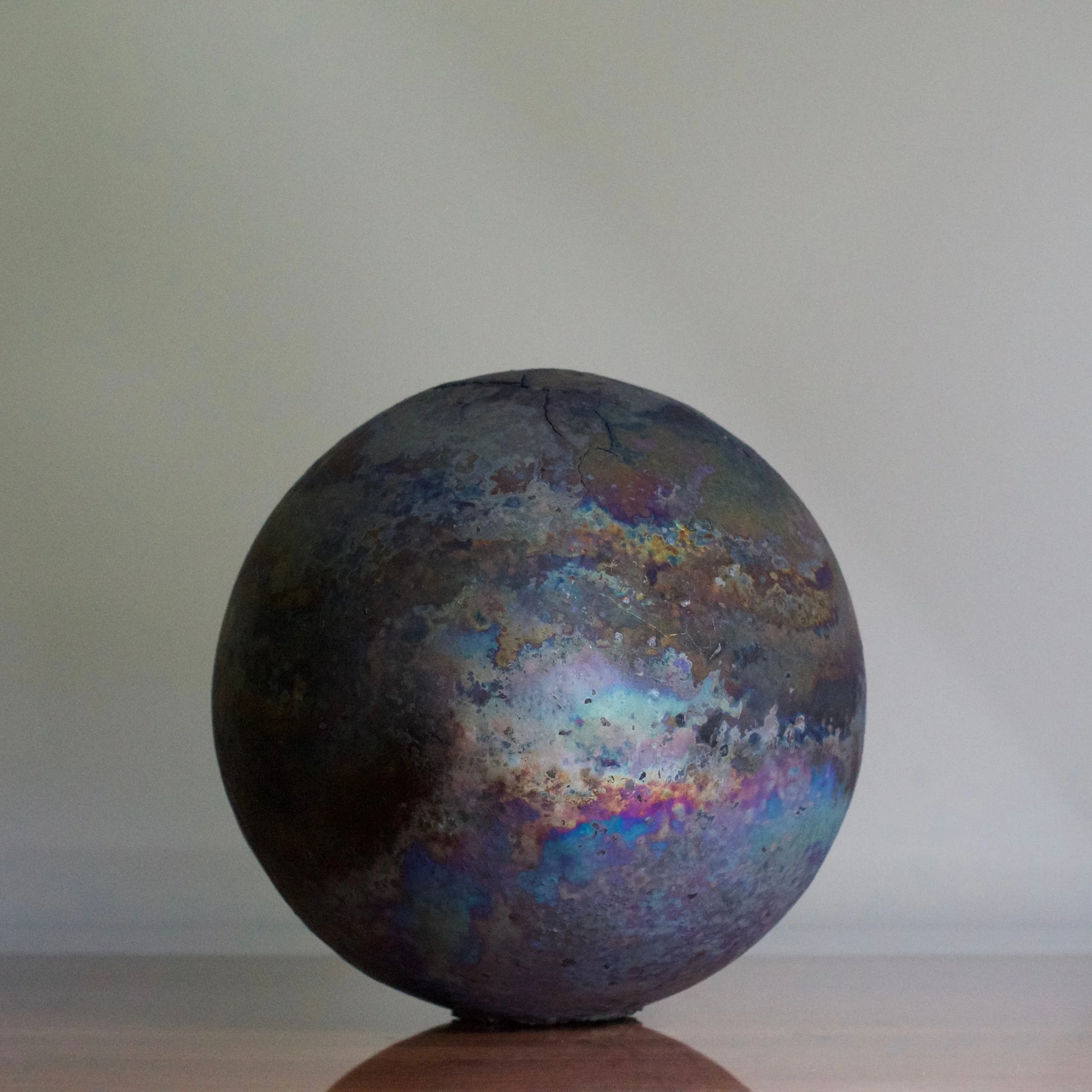TOMONARI HASHIMOTO UNTITLED CERAMIC SPHERE 1