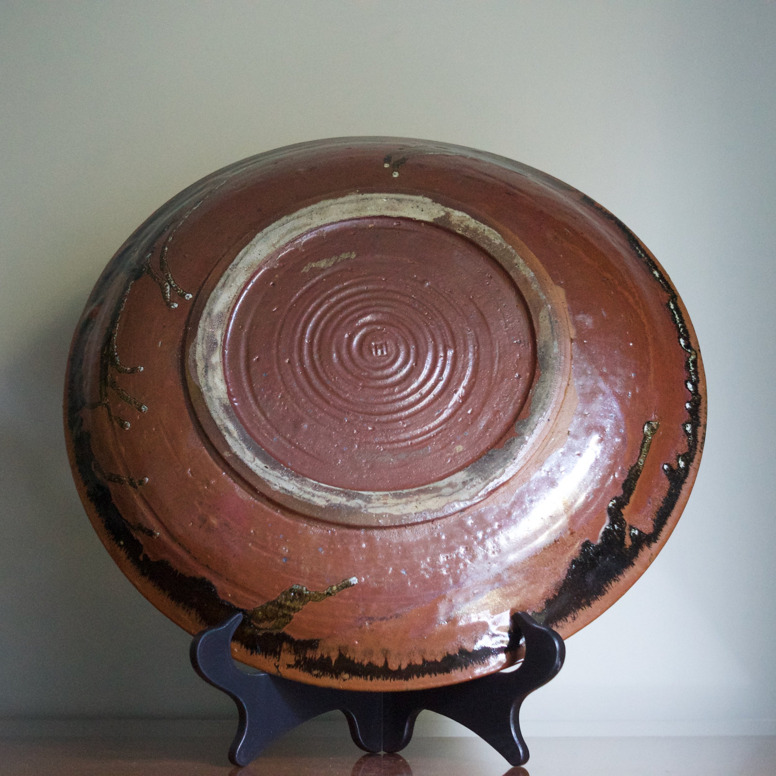 Heinz Laffin large stoneware charger