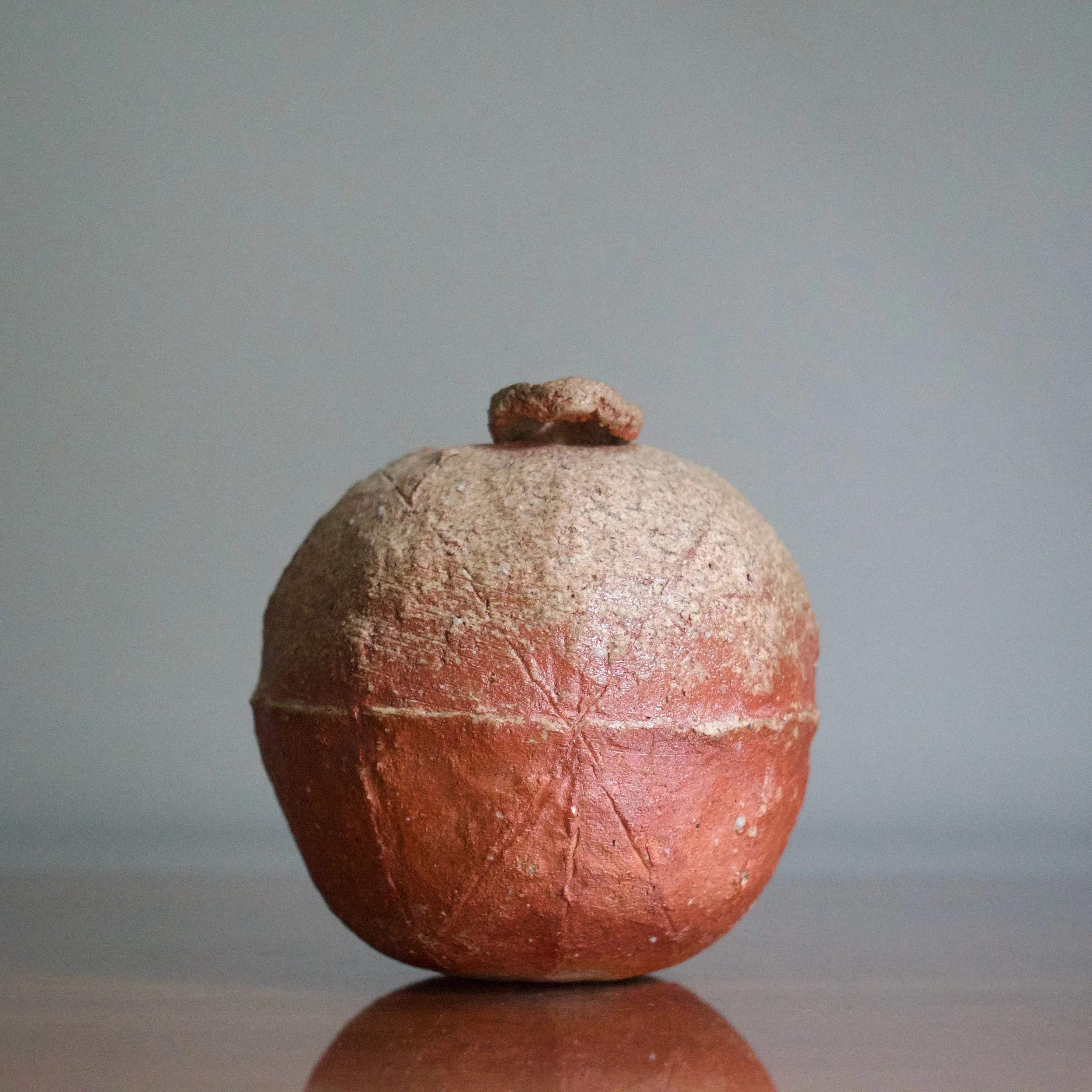 Hideki Yanashita Shigaraki paper balloon vase