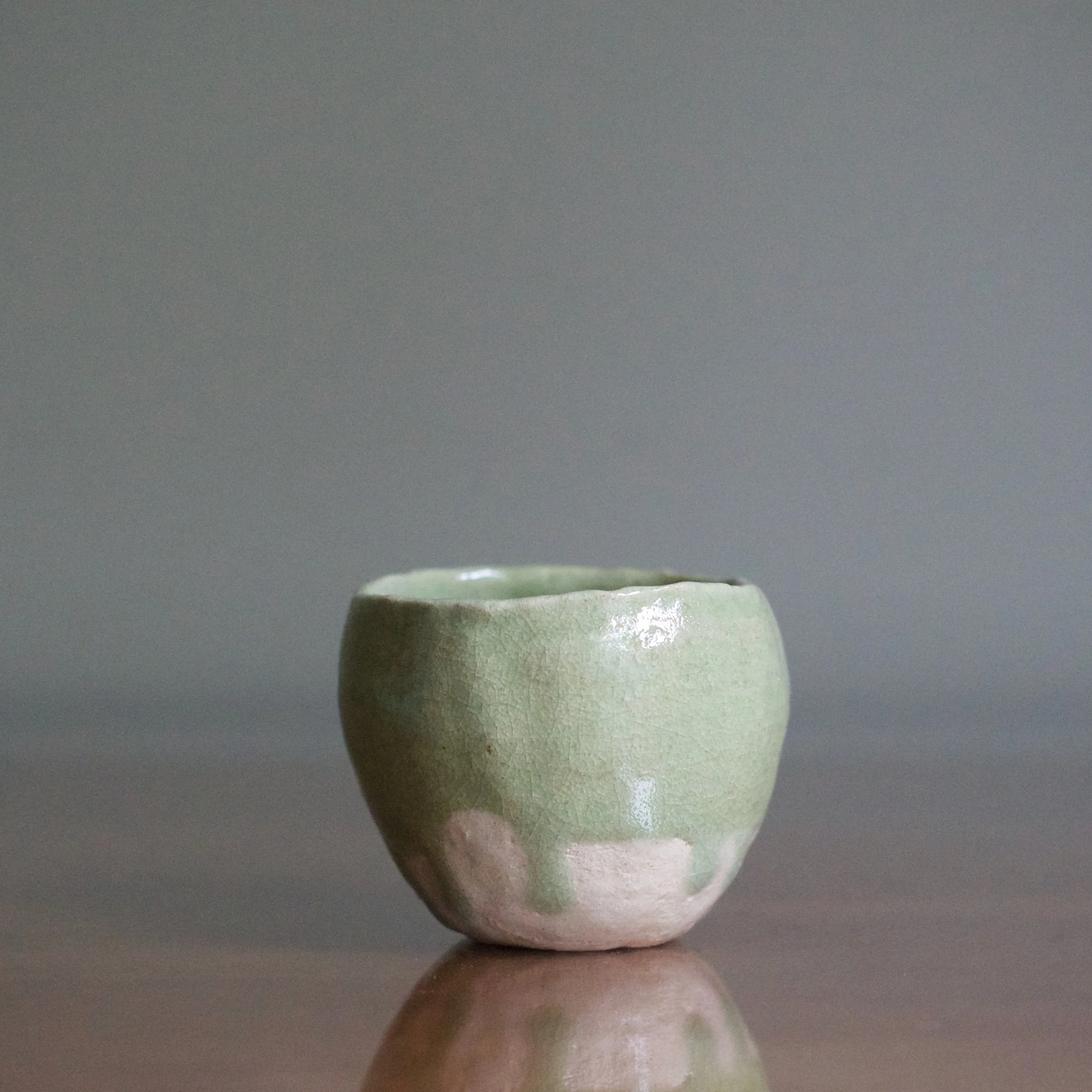 Hideki Yanashita jade raku guinomi 3