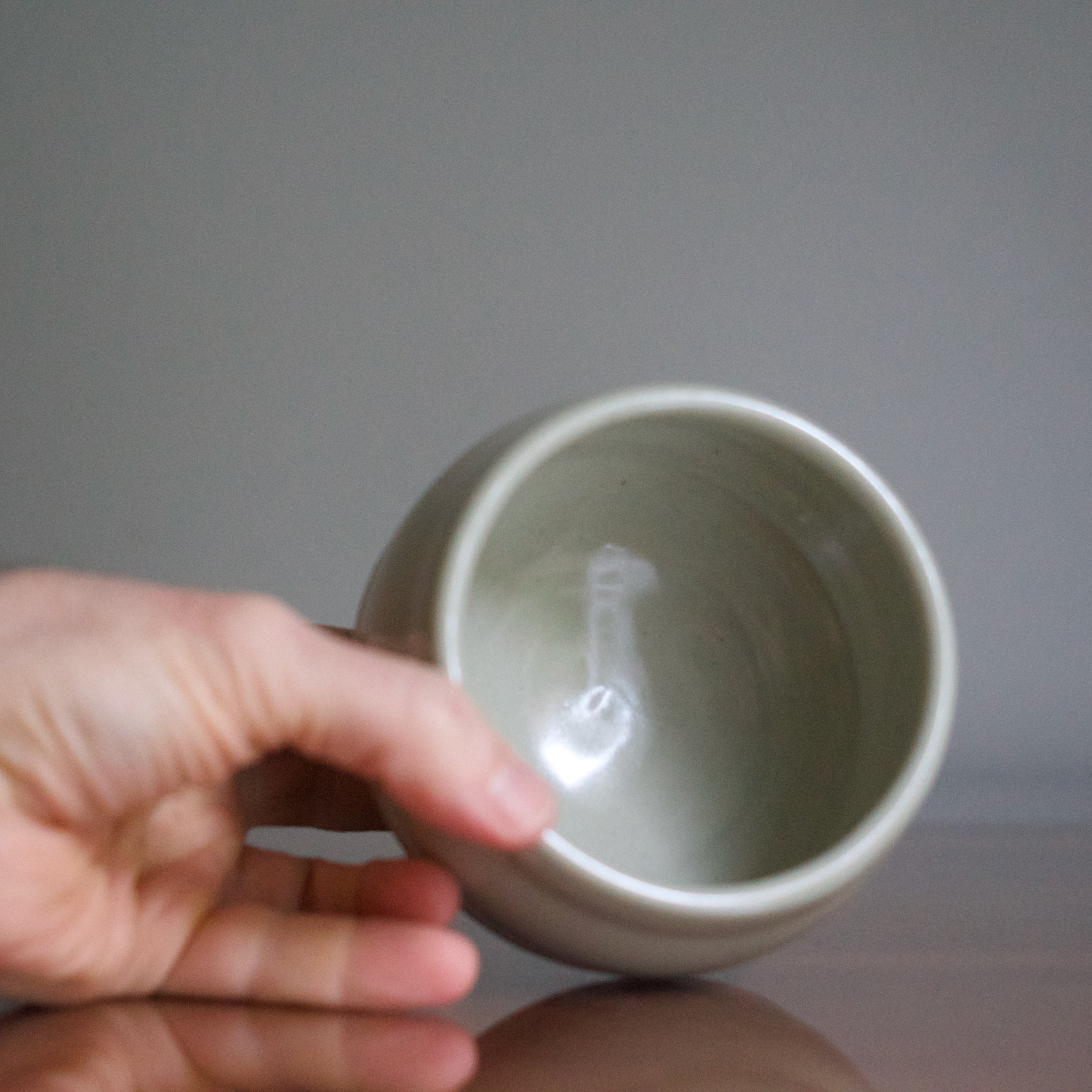 Wayne Ngan celadon tea bowl