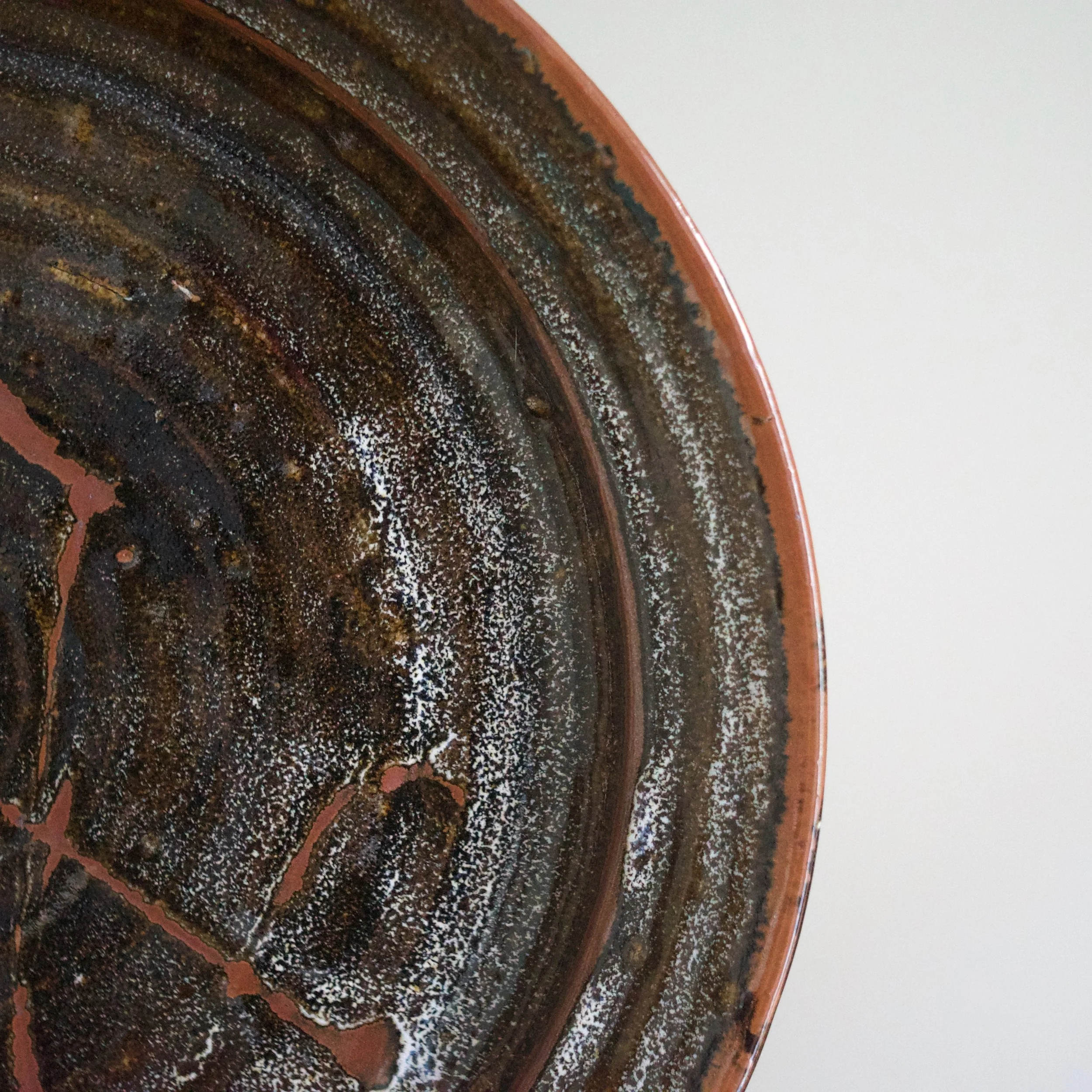 Heinz Laffin large stoneware charger